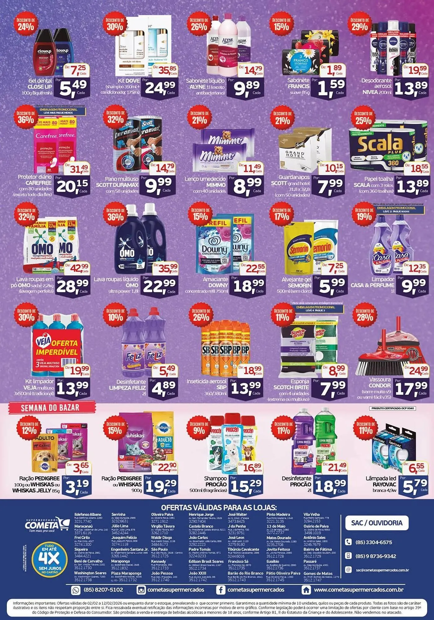 Encarte de Encarte Cometa Supermercados 2 de fevereiro até 12 de fevereiro 2026 - Pagina 4
