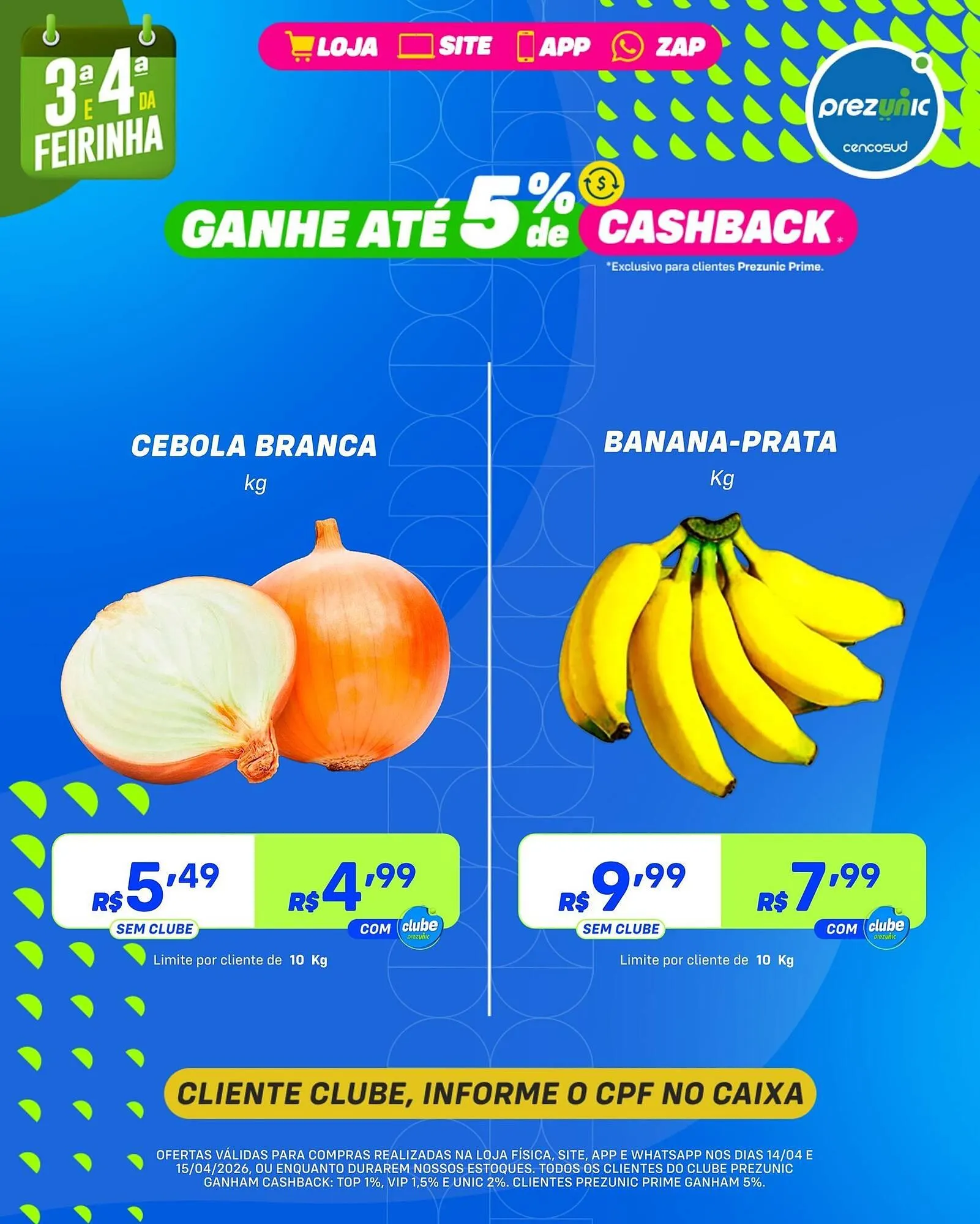 Encarte de Encarte Prezunic 14 de abril até 15 de abril 2026 - Pagina 2