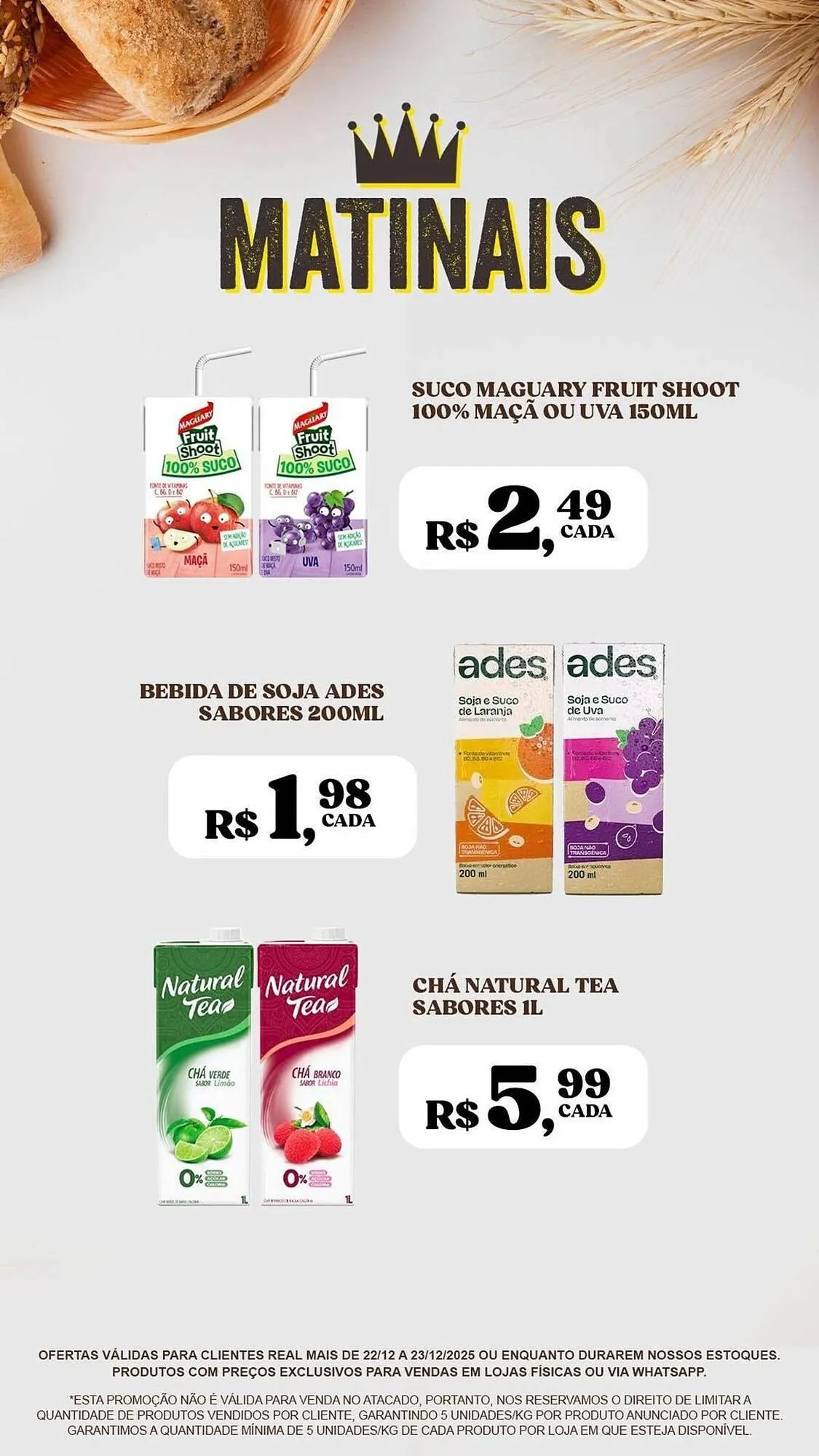 Encarte de Encarte Supermercados Real 22 de dezembro até 23 de dezembro 2025 - Pagina 3