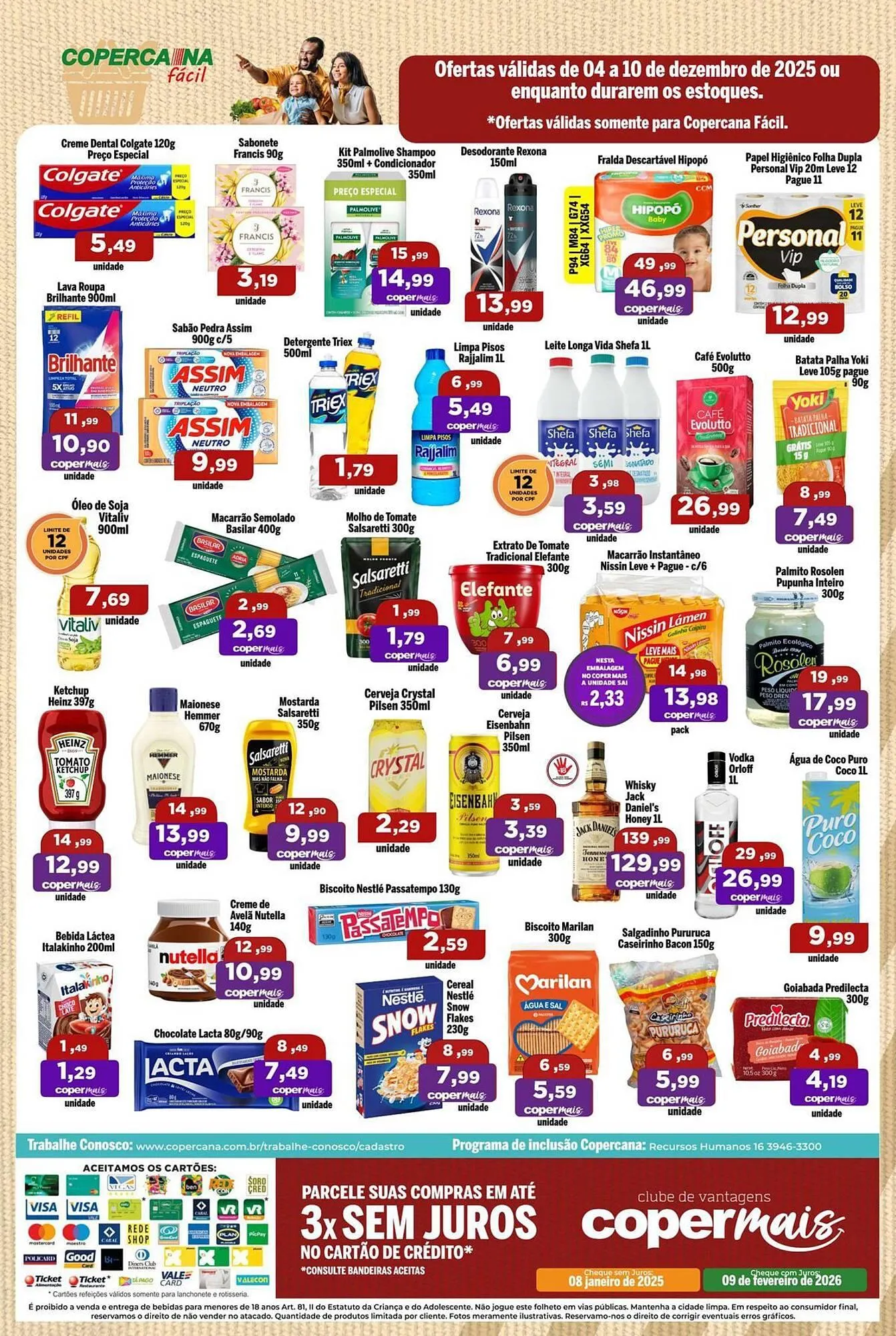 Encarte de Tabloide Copercana 4 de dezembro até 10 de dezembro 2025 - Pagina 2
