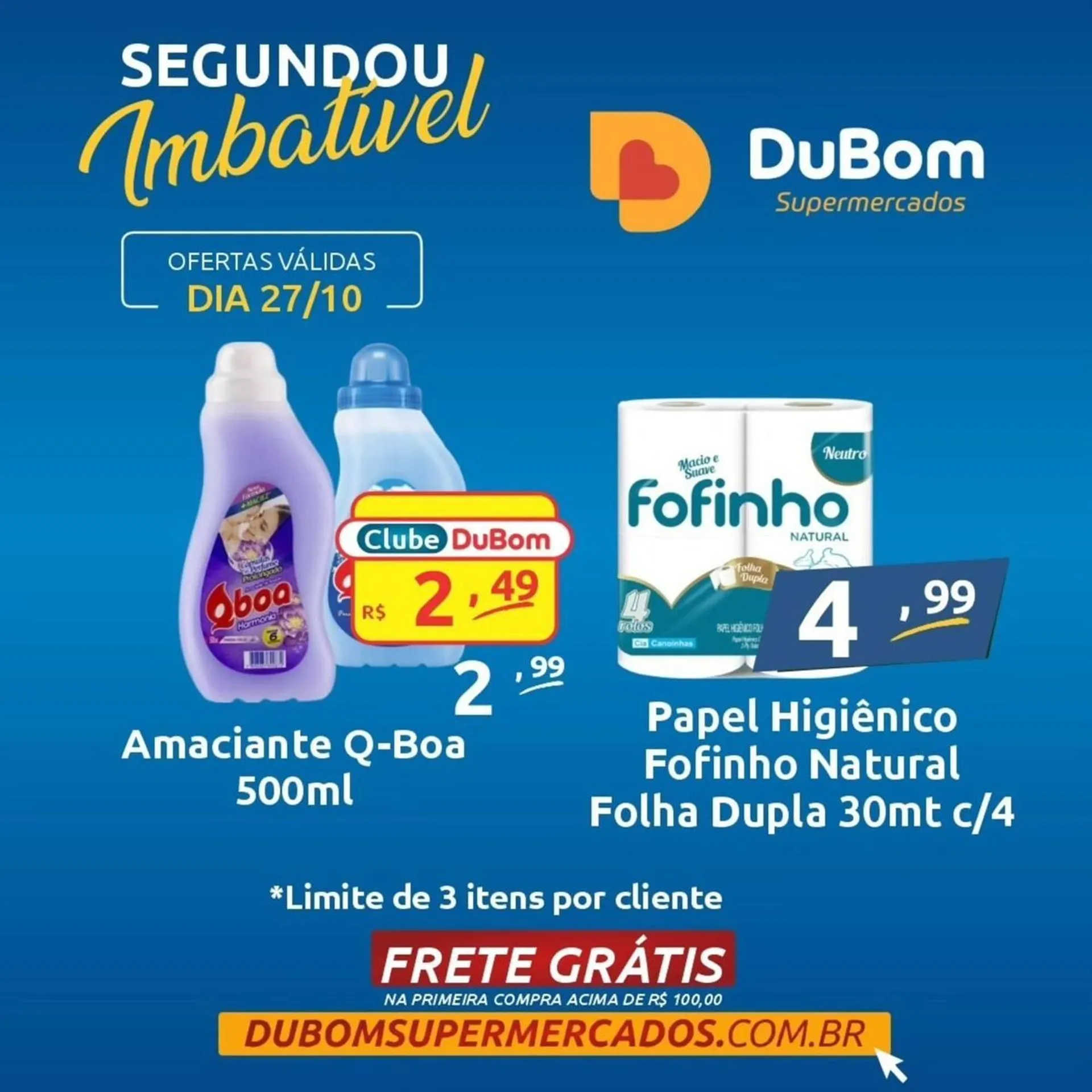 Encarte de Catálogo Dubom Supermercados 28 de outubro até 2 de novembro 2025 - Pagina 7