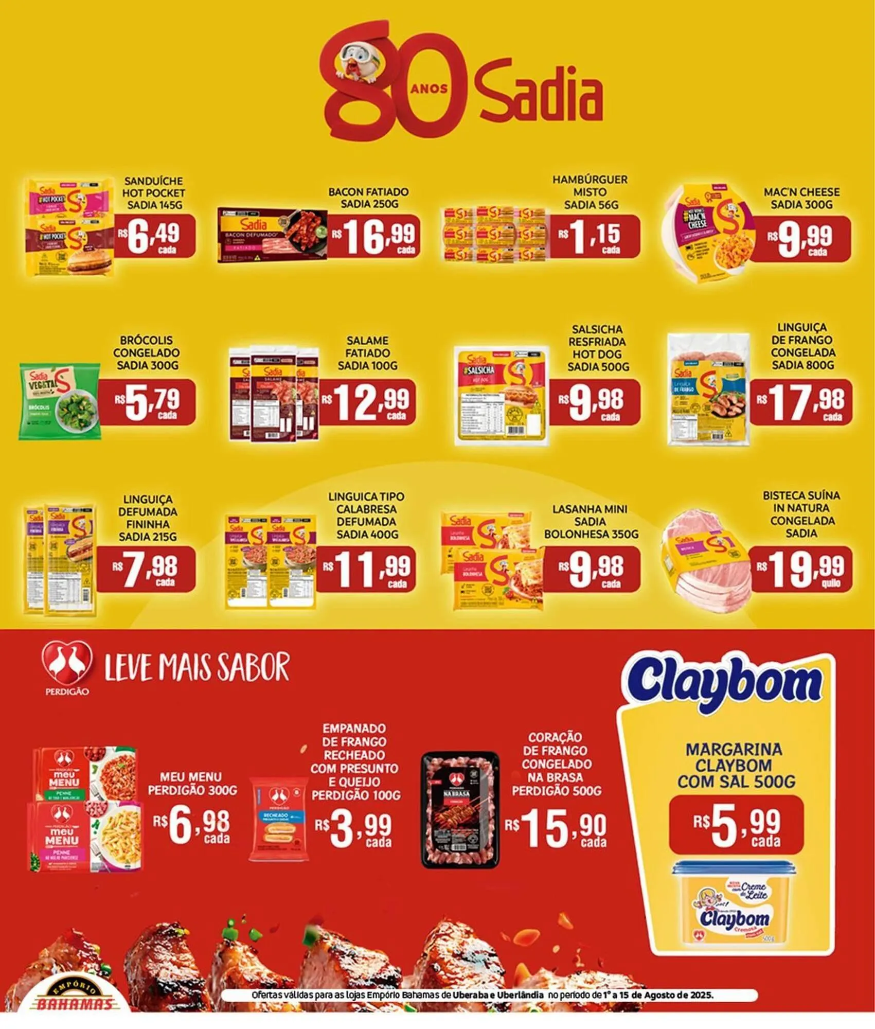 Encarte de Catálogo Empório Bahamas 1 de agosto até 15 de agosto 2025 - Pagina 10