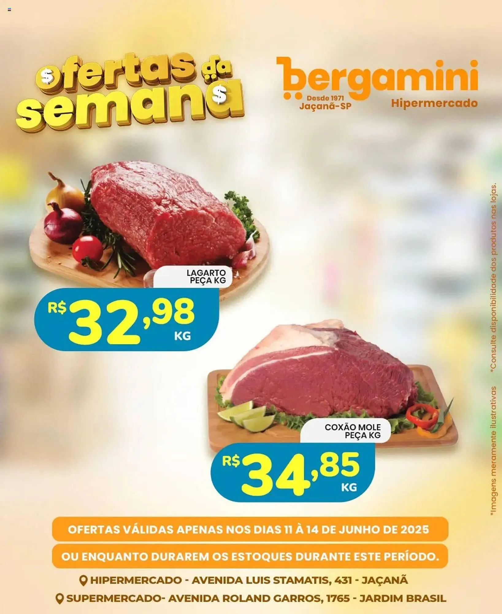 Encarte de Catálogo Supermercado Bergamini 11 de junho até 15 de junho 2025 - Pagina 3