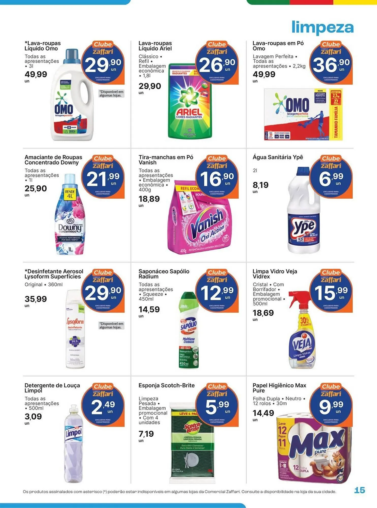 Encarte de Encarte Comercial Zaffari 12 de setembro até 21 de setembro 2025 - Pagina 15