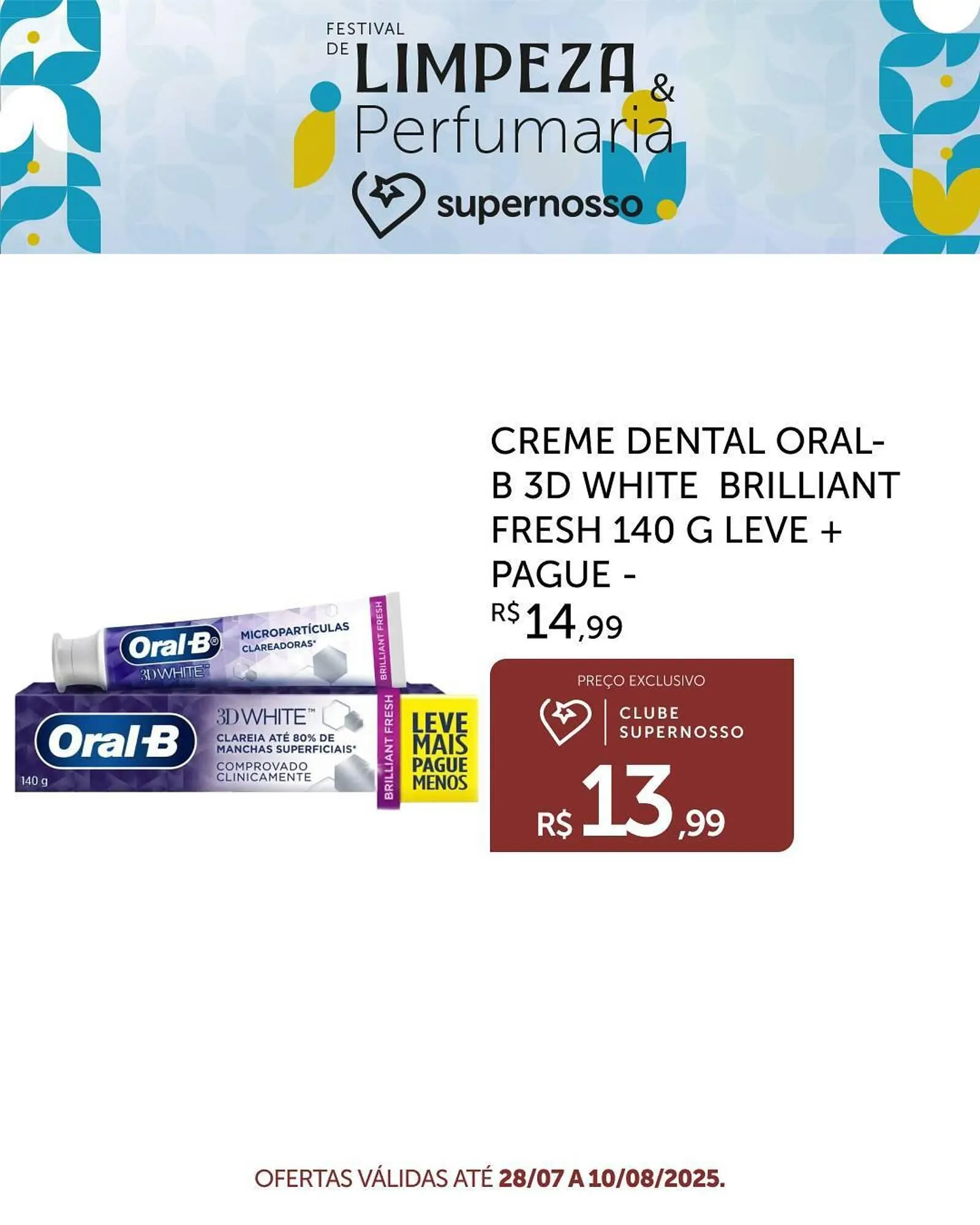 Encarte de Catálogo Super Nosso 28 de julho até 9 de agosto 2025 - Pagina 4