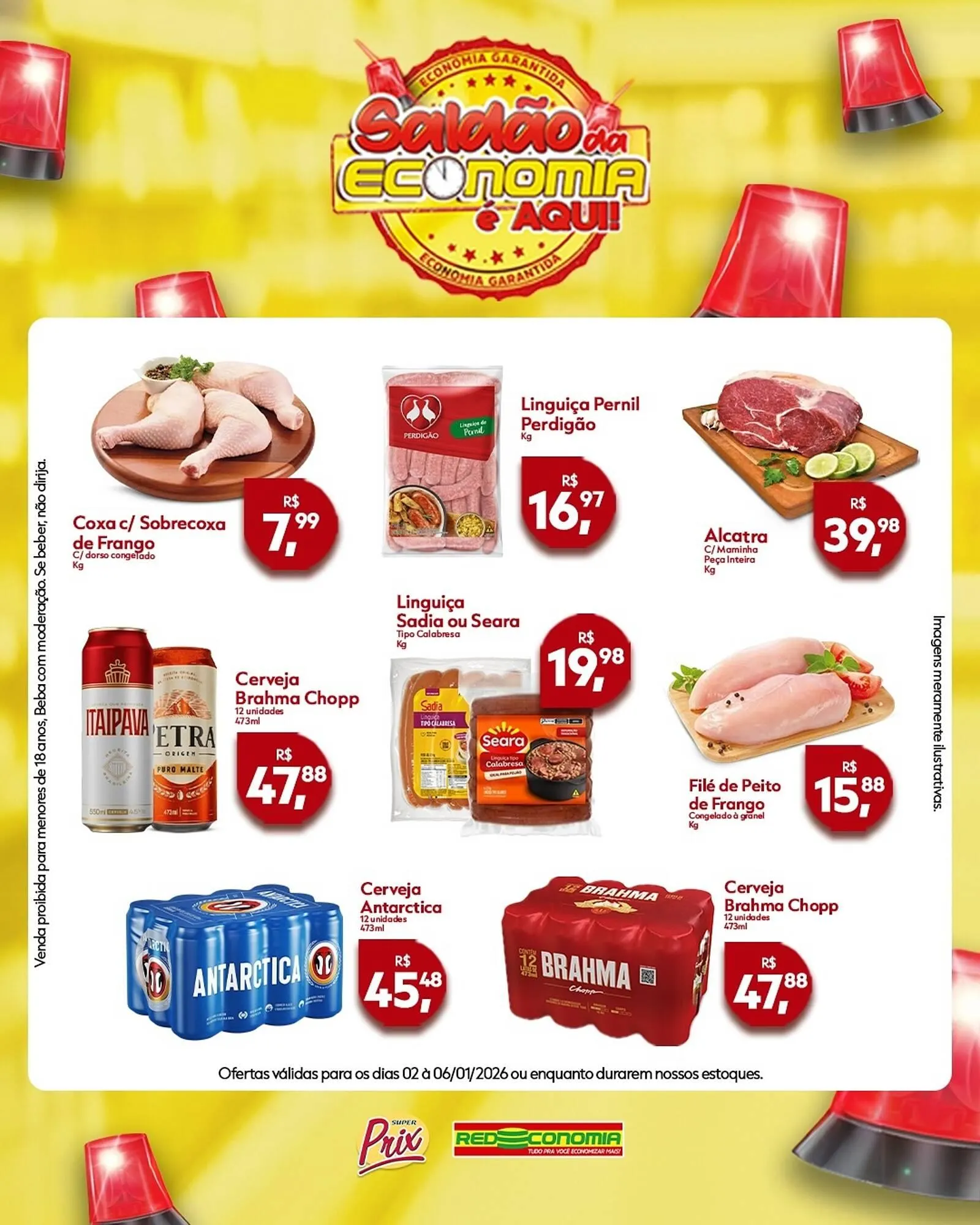 Encarte de Encarte SuperPrix 2 de janeiro até 6 de janeiro 2026 - Pagina 1
