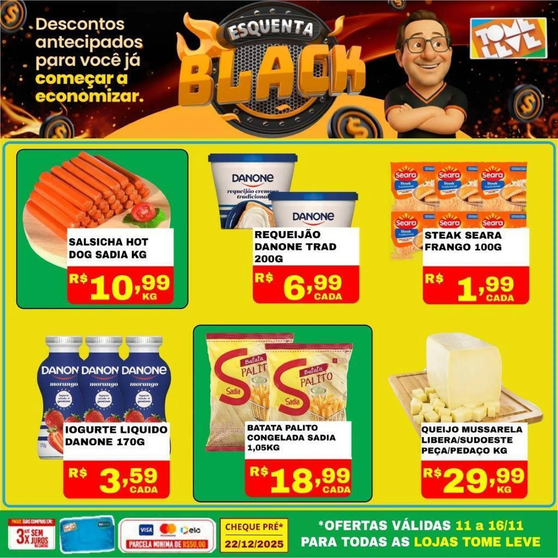 Encarte de Catálogo Tome Leve 11 de novembro até 16 de novembro 2025 - Pagina 1