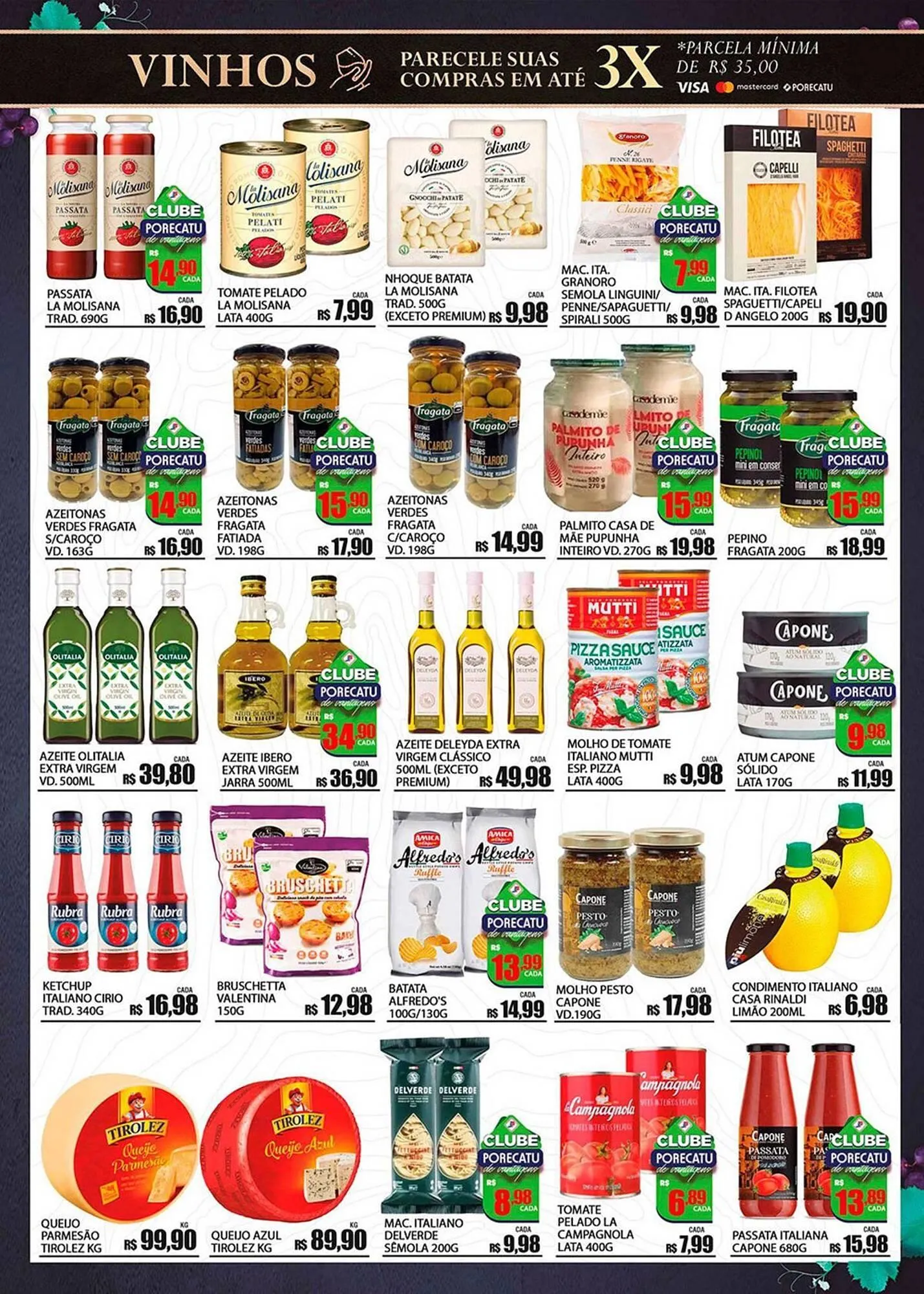 Encarte de Catálogo Supermercado Porecatu 17 de julho até 3 de agosto 2025 - Pagina 3