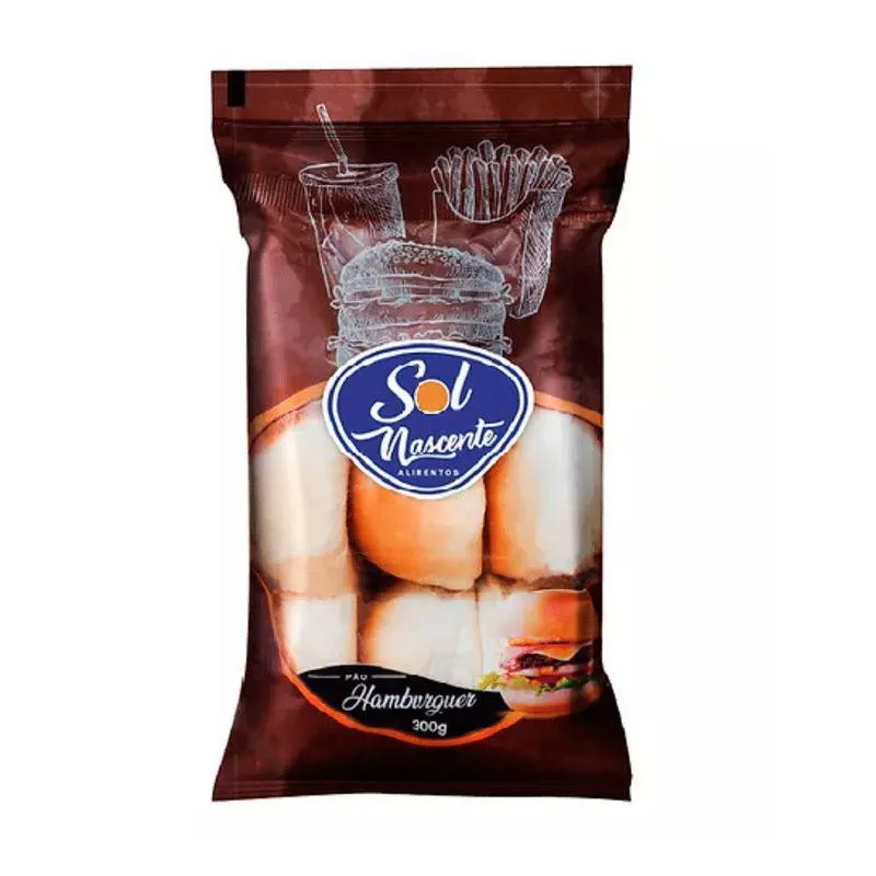 Pão de Hambúrguer Sol Nascente 300g