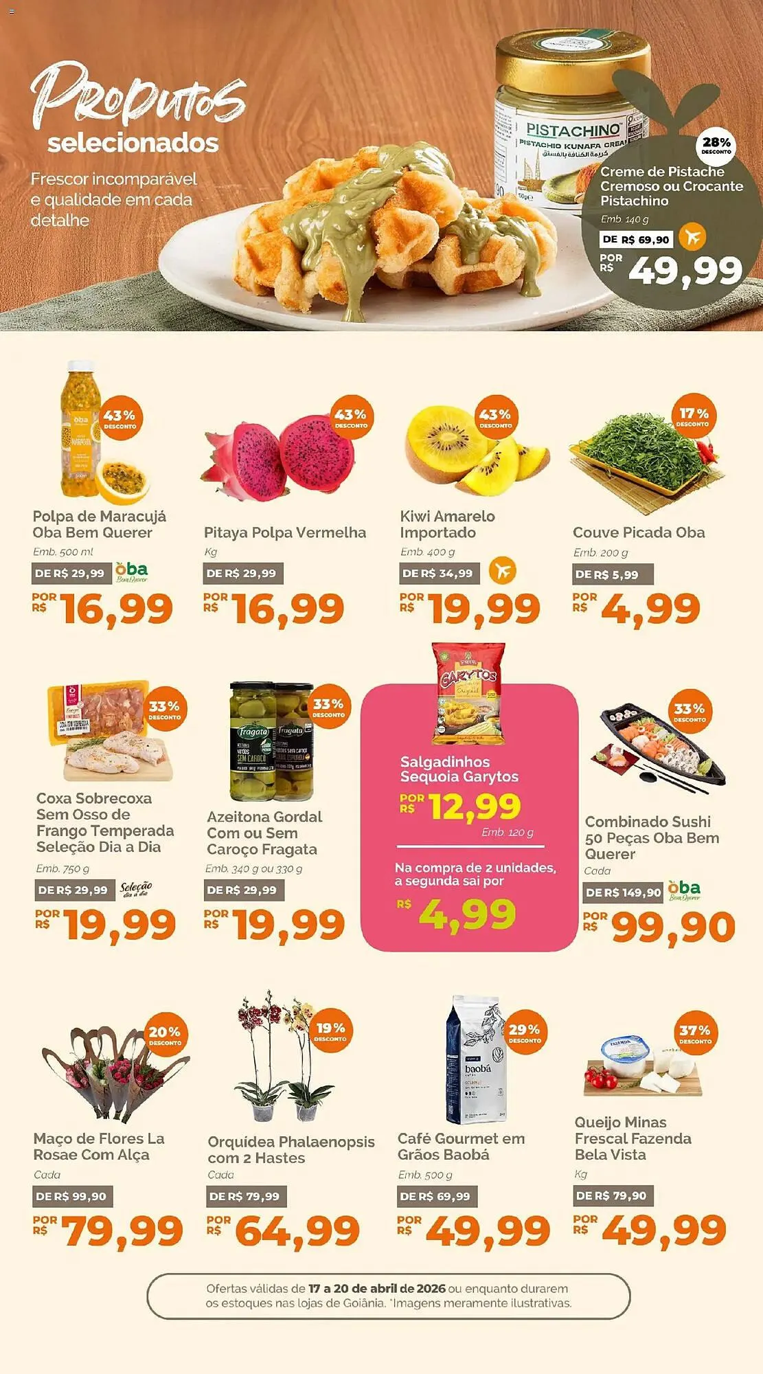 Encarte de Folheto Oba Hortifruti 17 de abril até 20 de abril 2026 - Pagina 3