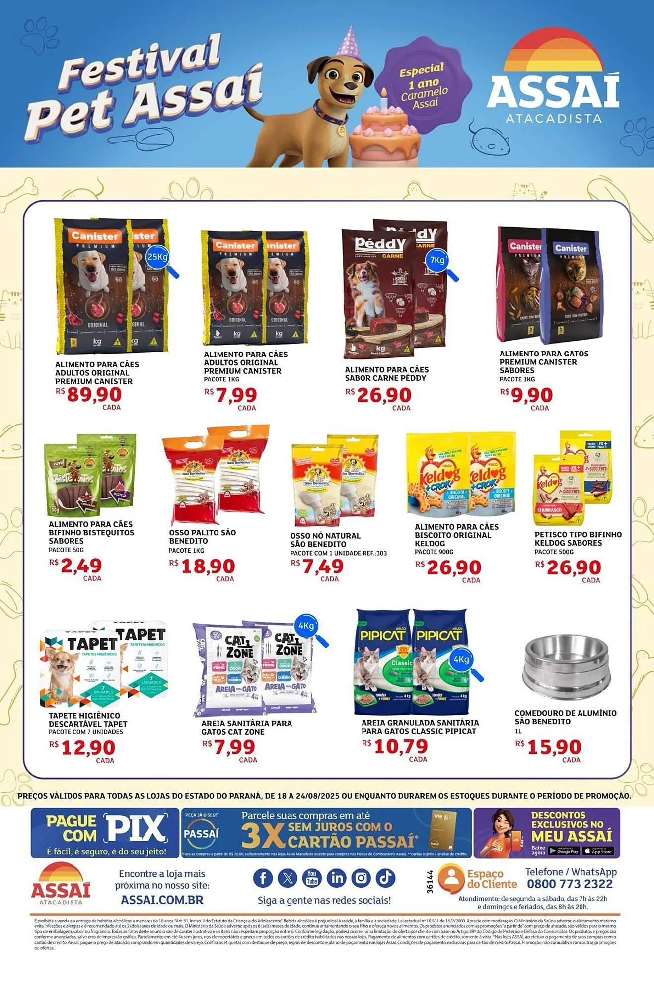 Encarte de Catálogo Assaí Atacadista 19 de agosto até 24 de agosto 2025 - Pagina 2