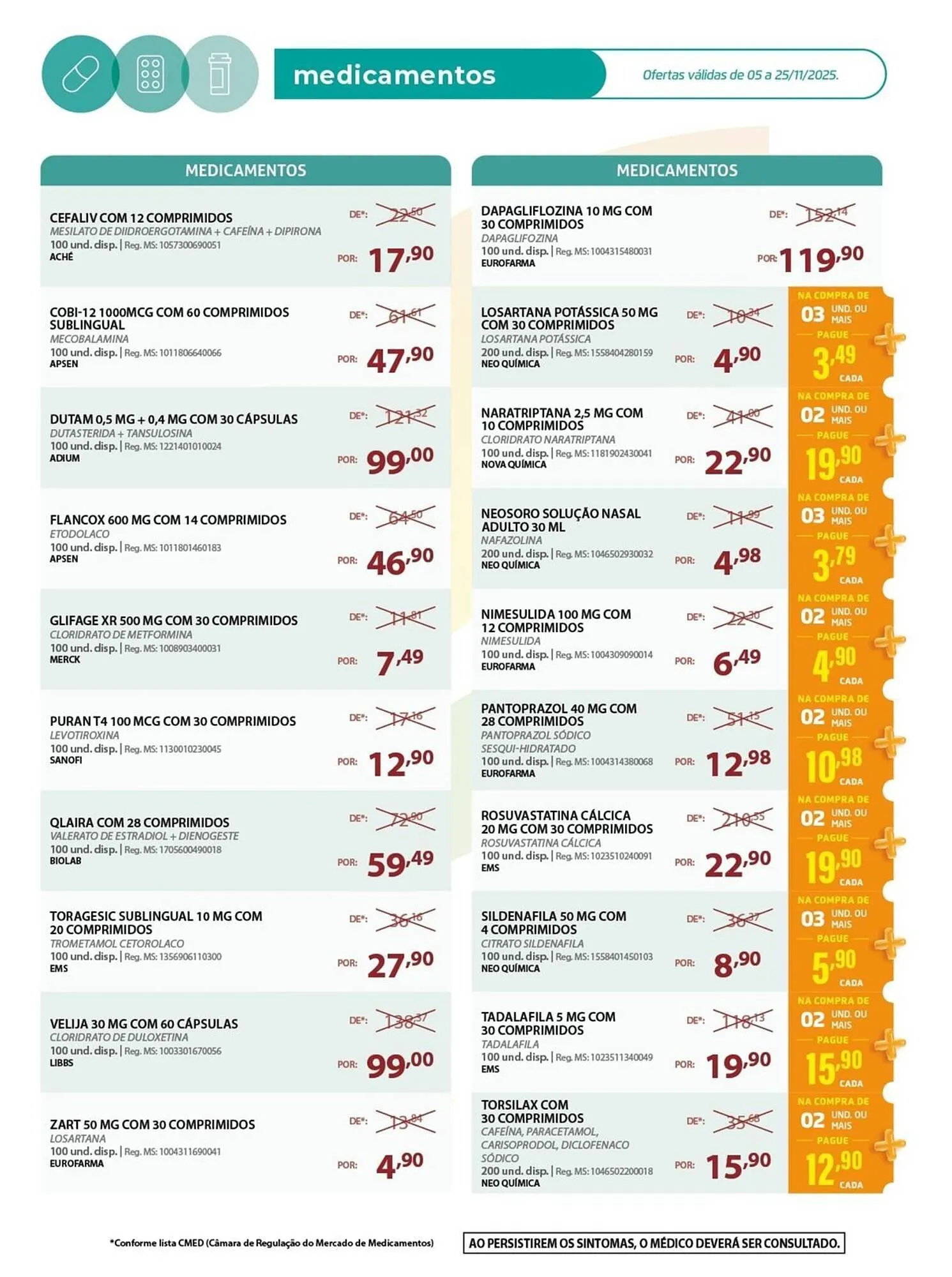 Encarte de Tabloide Cooper 5 de novembro até 25 de novembro 2025 - Pagina 6