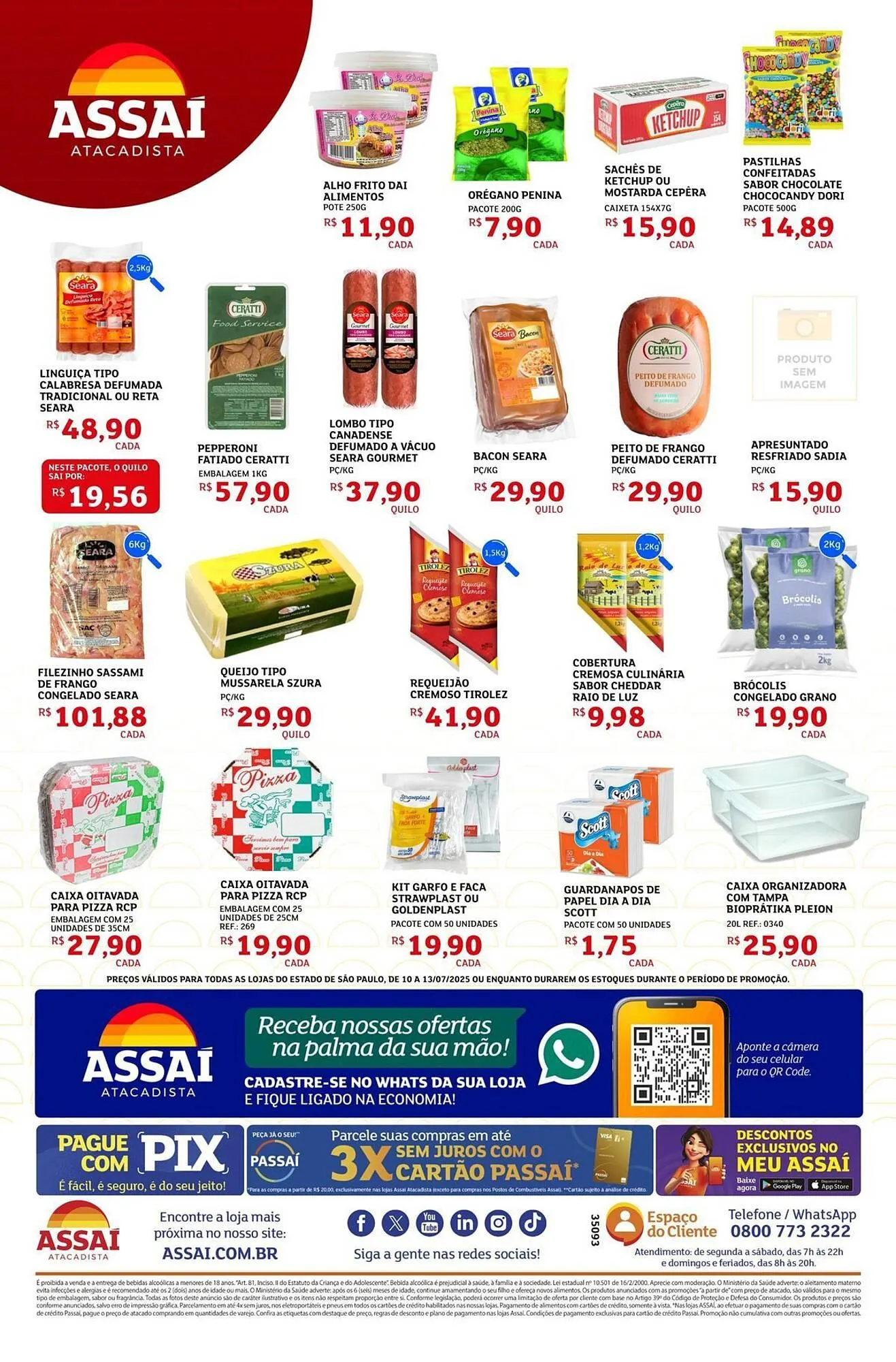 Encarte de Catálogo Assaí Atacadista 10 de julho até 13 de julho 2025 - Pagina 2