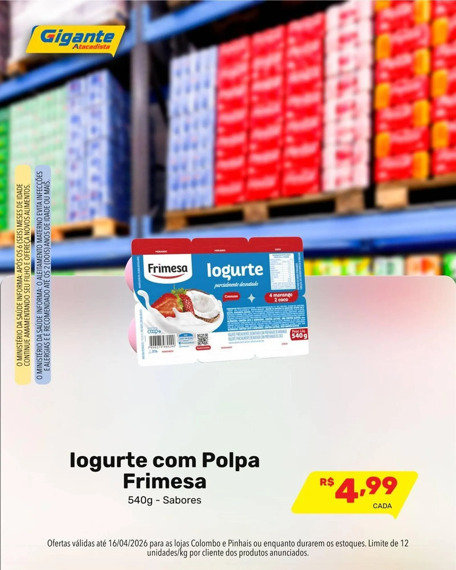 Encarte de Encarte Gigante Atacadista 13 de abril até 16 de abril 2026 - Pagina 7