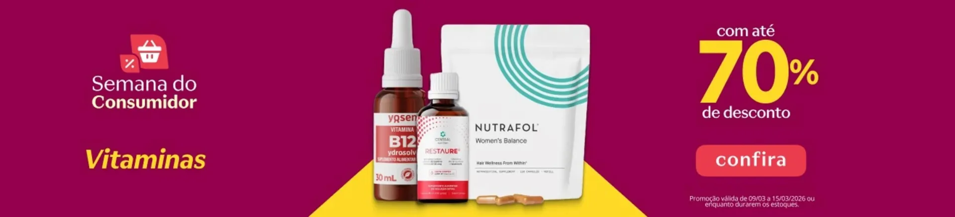 Encarte de Encarte Drogasil 12 de março até 31 de março 2026 - Pagina 6