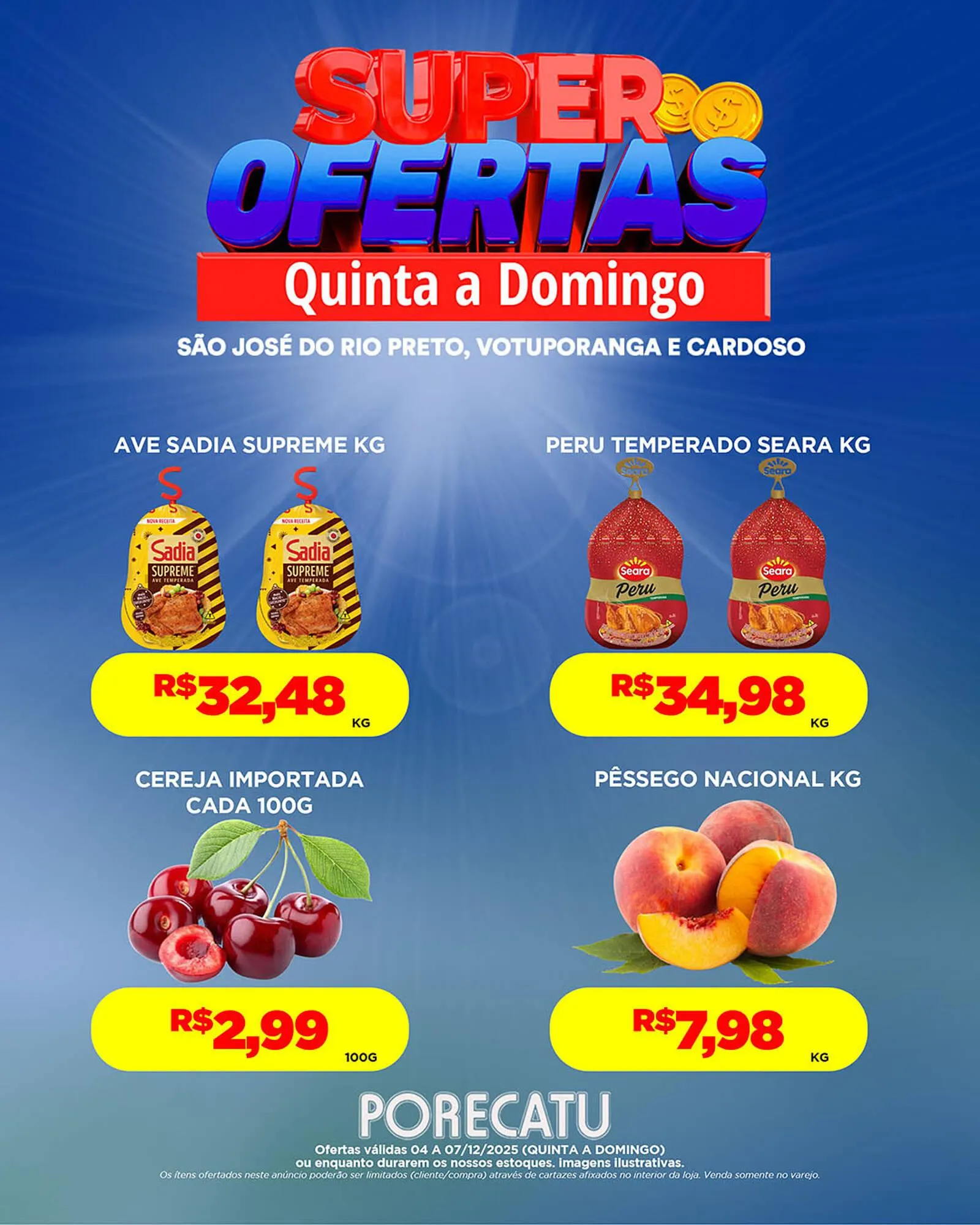 Encarte de Catálogo Supermercado Porecatu 4 de dezembro até 7 de dezembro 2025 - Pagina 5