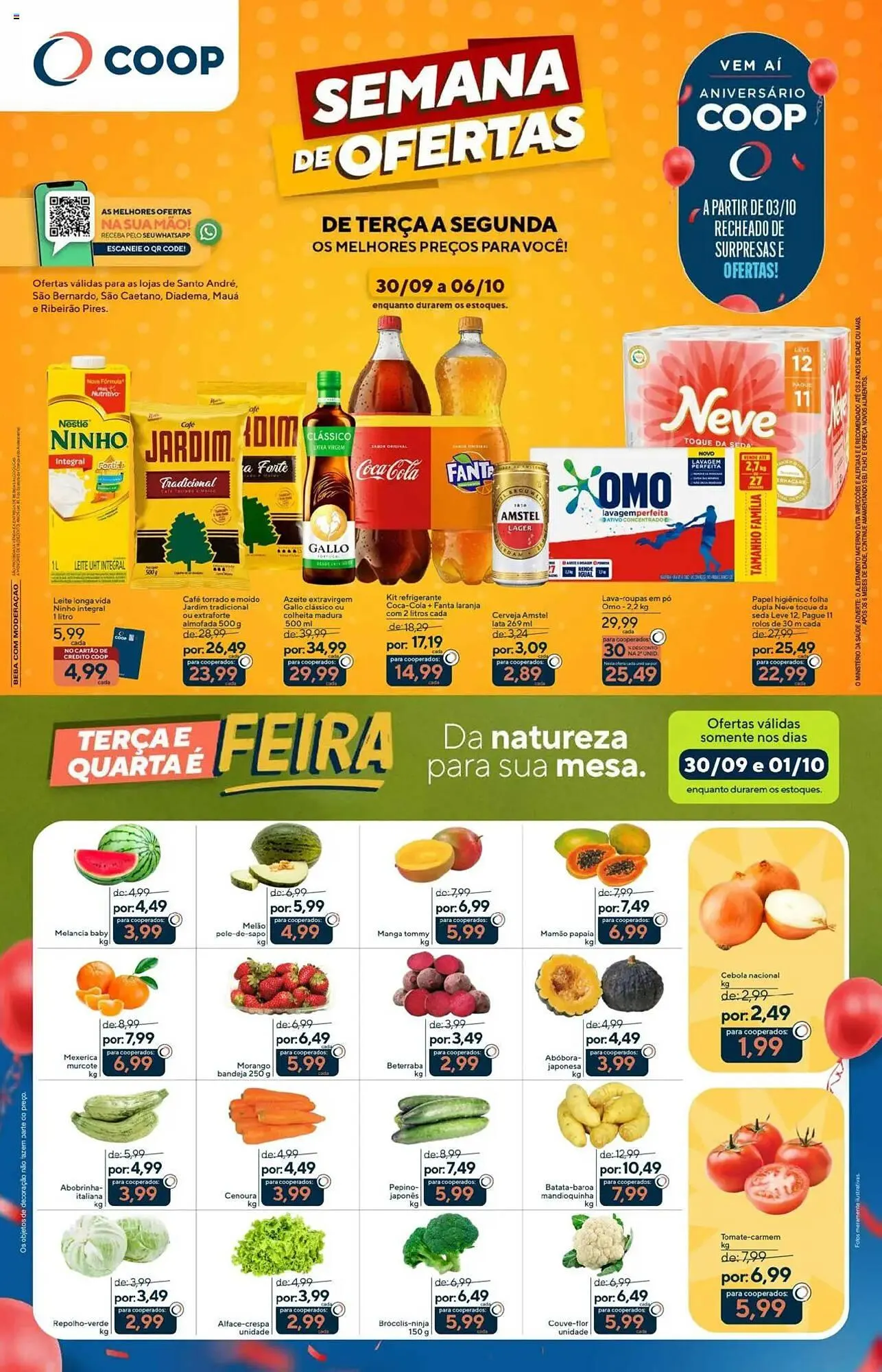 Encarte de Folheto Coop 30 de setembro até 6 de outubro 2025 - Pagina 1