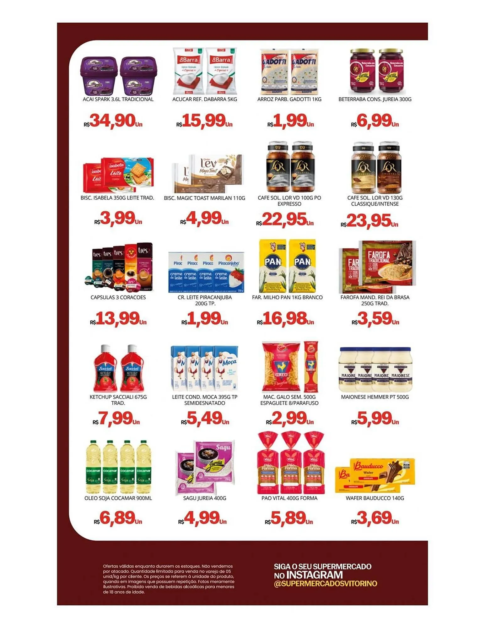 Encarte de Catálogo Supermercado Vitorino 19 de dezembro até 24 de dezembro 2025 - Pagina 2