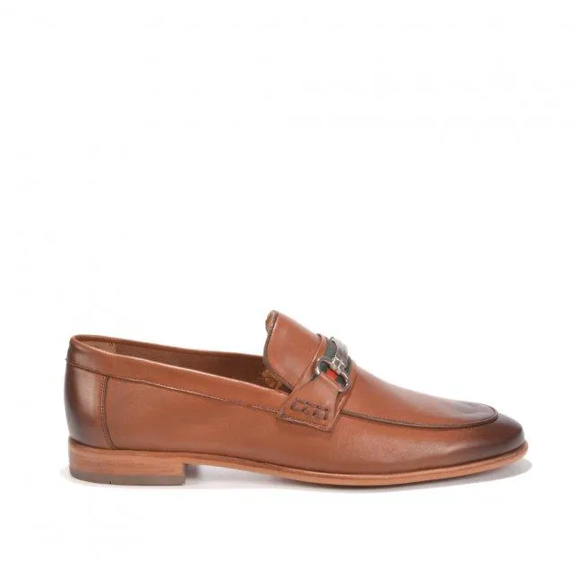 Loafer Masculino Caramelo Bridão Couro
