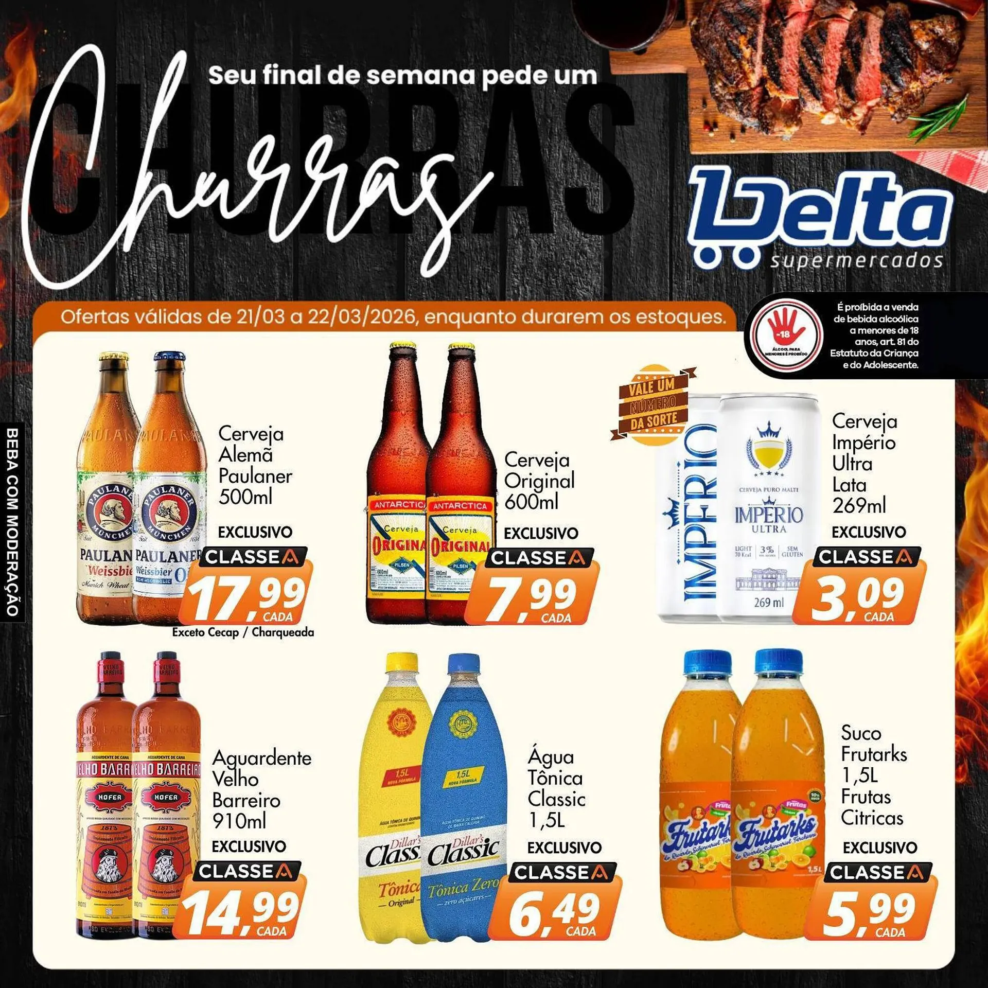Encarte de Catálogo Delta Supermercados 21 de março até 22 de março 2026 - Pagina 2