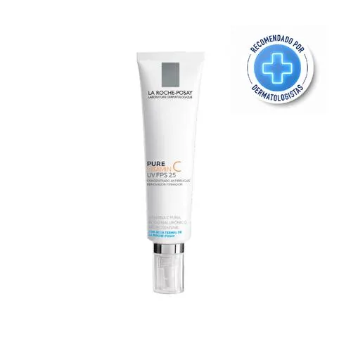 Creme Facial Anti-Idade Pure Vitamin C UV FPS25 La Roche-Posay 40ml