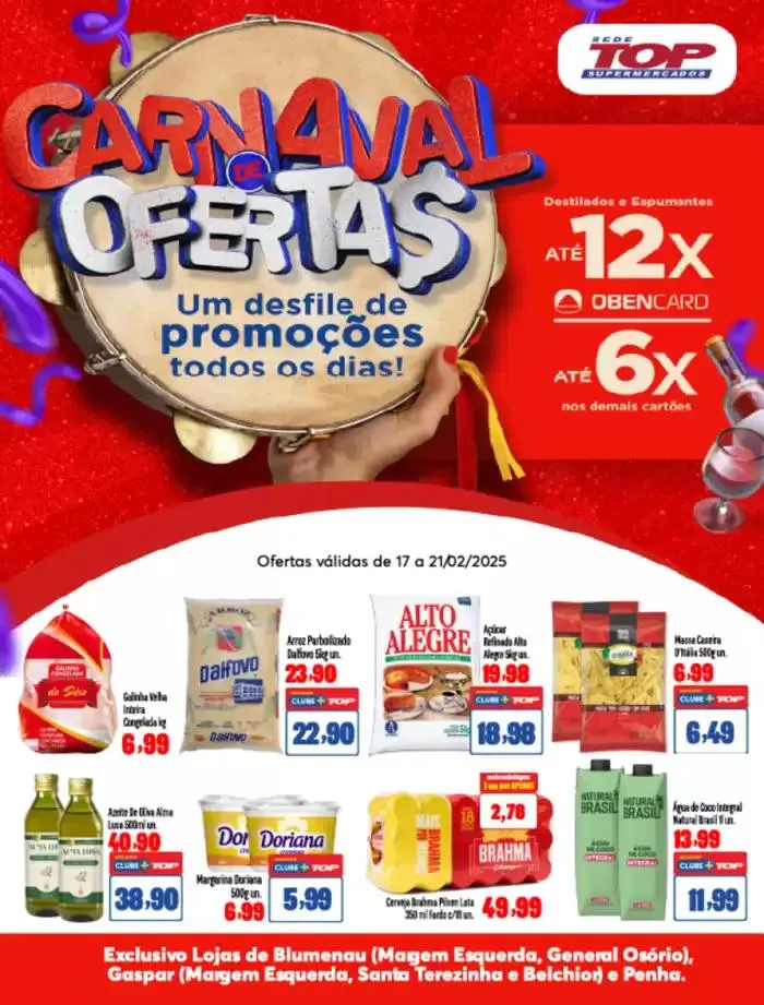 Encarte de Descontos e promoções 19 de fevereiro até 21 de fevereiro 2025 - Pagina 1