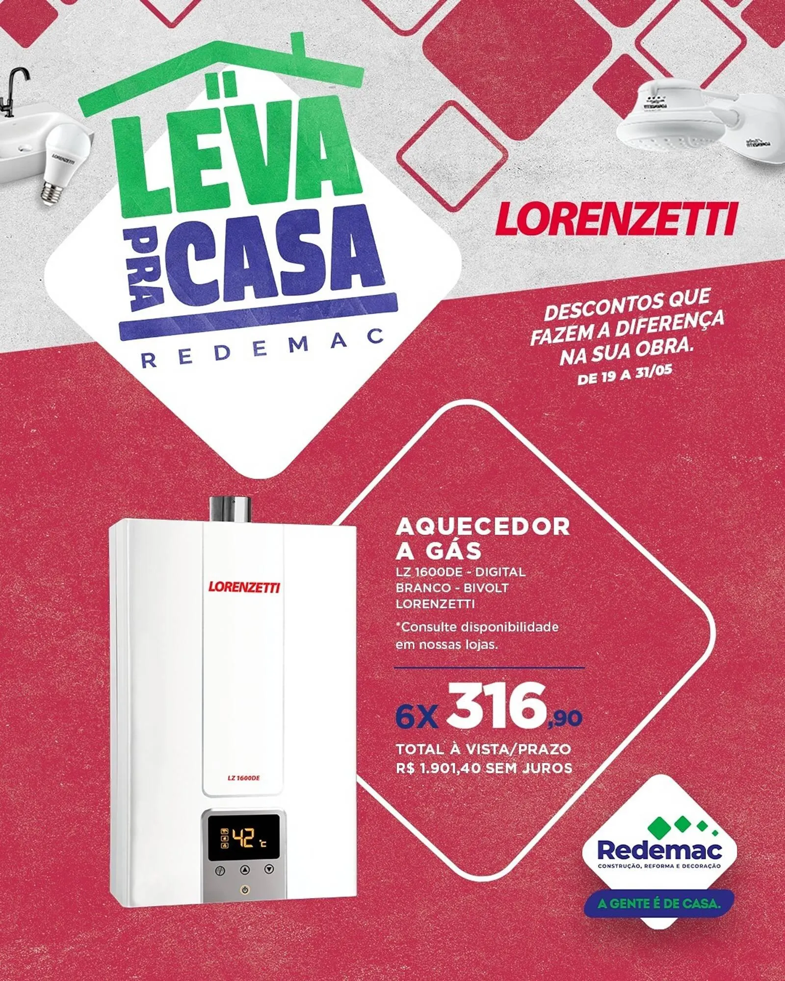 Encarte de Catálogo Redemac 28 de maio até 31 de maio 2025 - Pagina 1