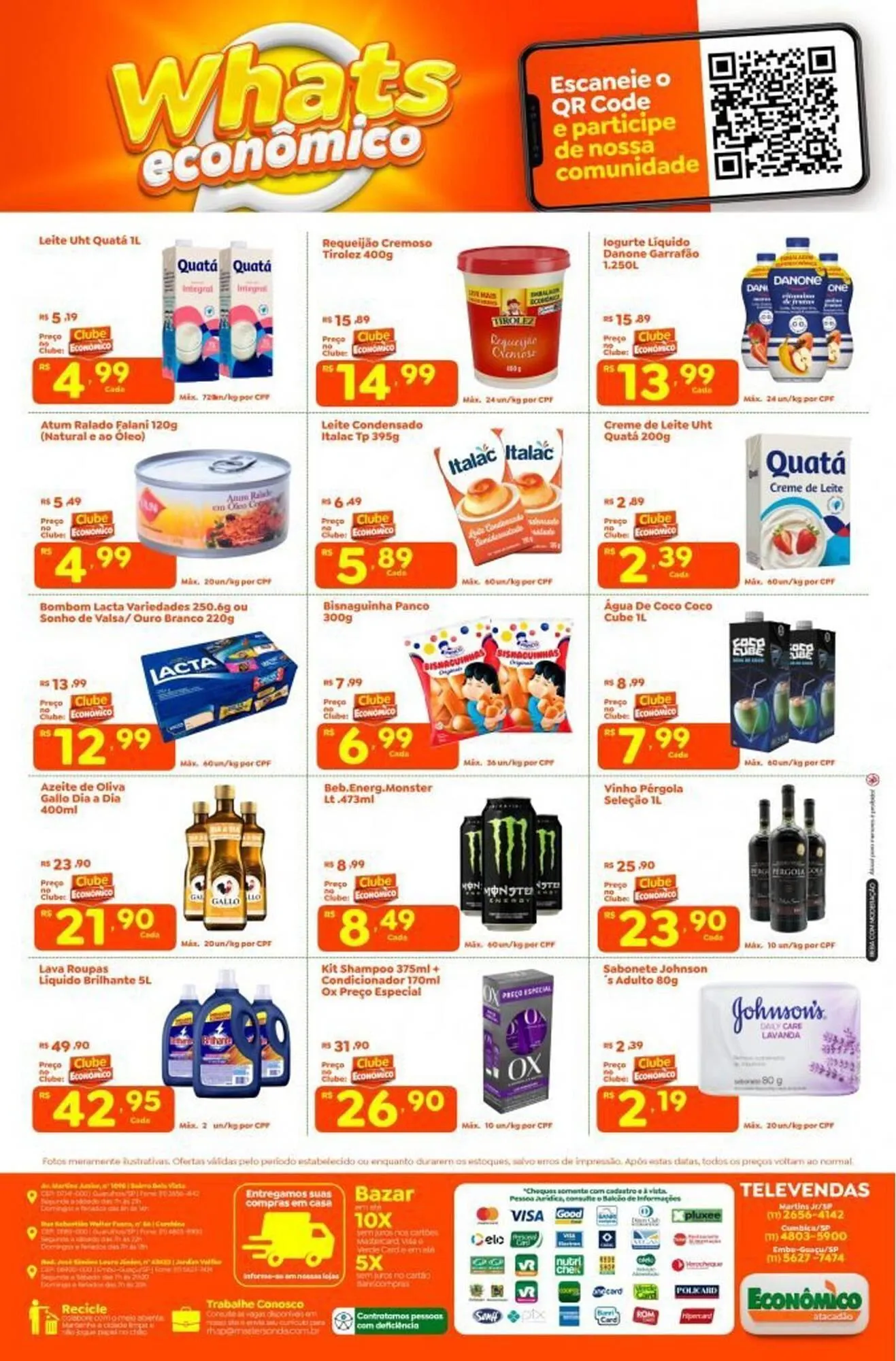 Encarte de Catálogo Econômico Atacadão 31 de março até 3 de abril 2026 - Pagina 2