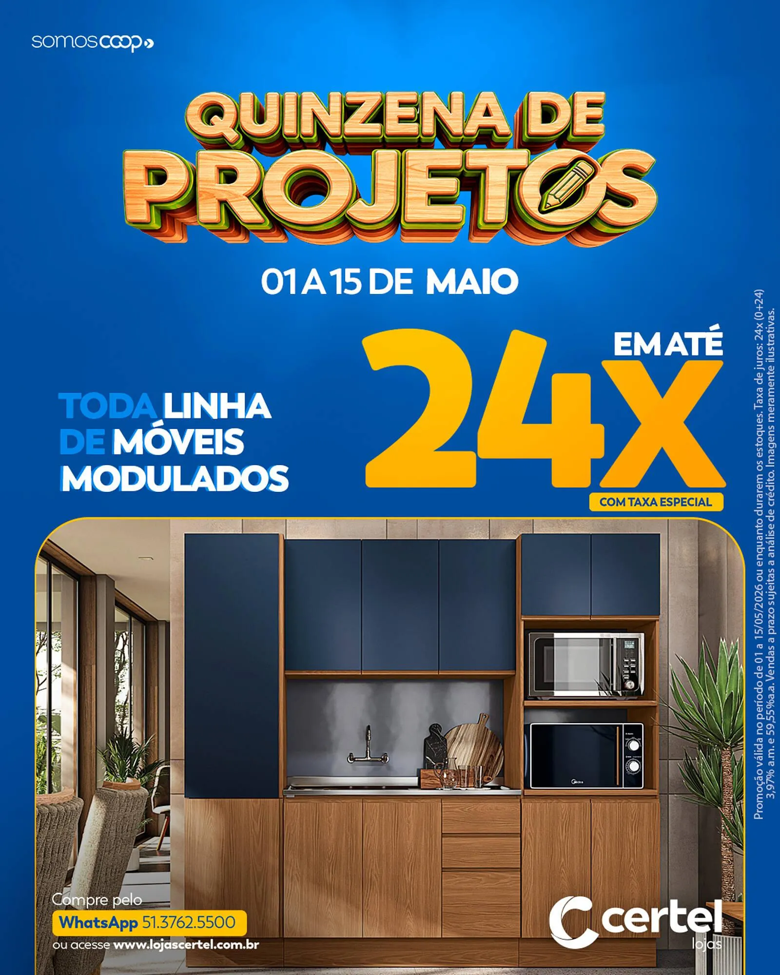 Encarte de Folheto Lojas Certel 1 de maio até 15 de maio 2026 - Pagina 1