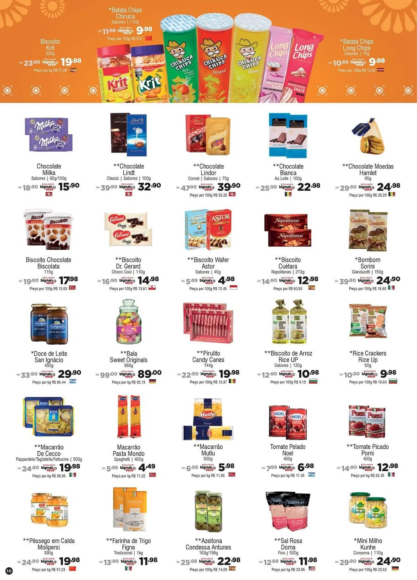 Encarte de Catálogo Big Mais Supermercados 7 de janeiro até 27 de janeiro 2026 - Pagina 10