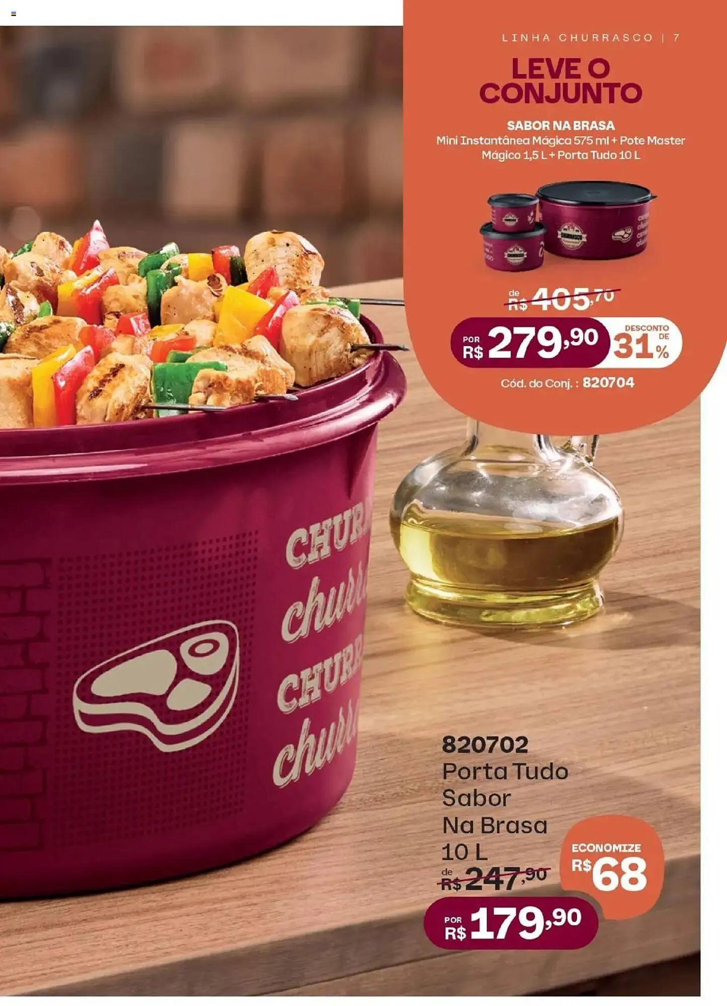 Encarte de Catálogo Tupperware 16 de junho até 14 de agosto 2025 - Pagina 7