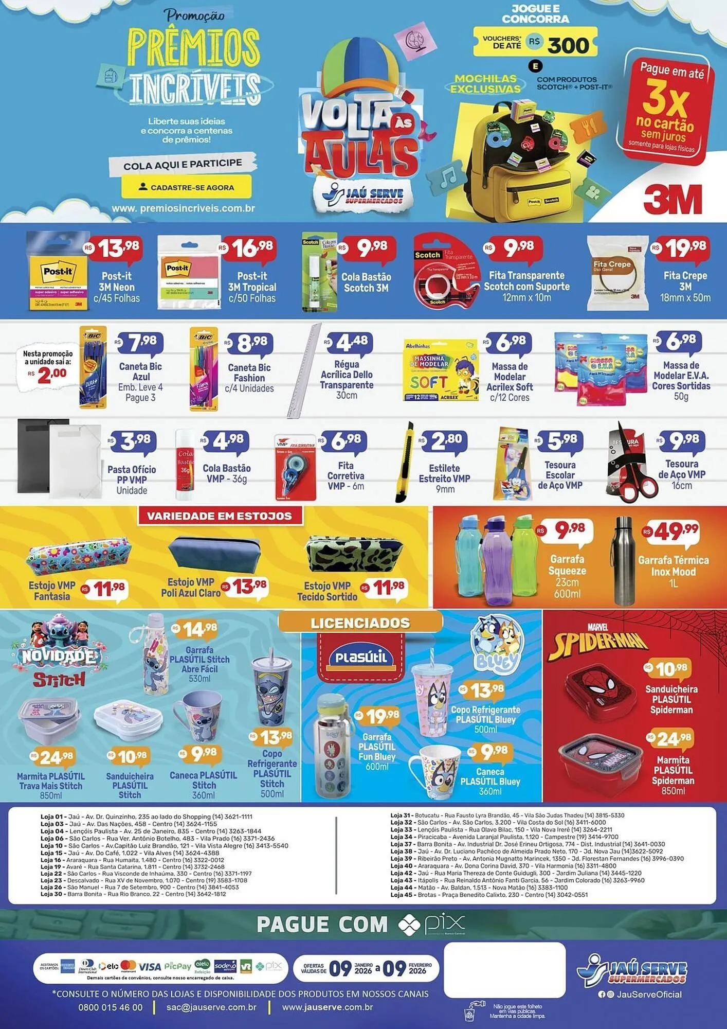 Encarte de Catálogo Supermercados Jau Serve 13 de janeiro até 9 de fevereiro 2026 - Pagina 2