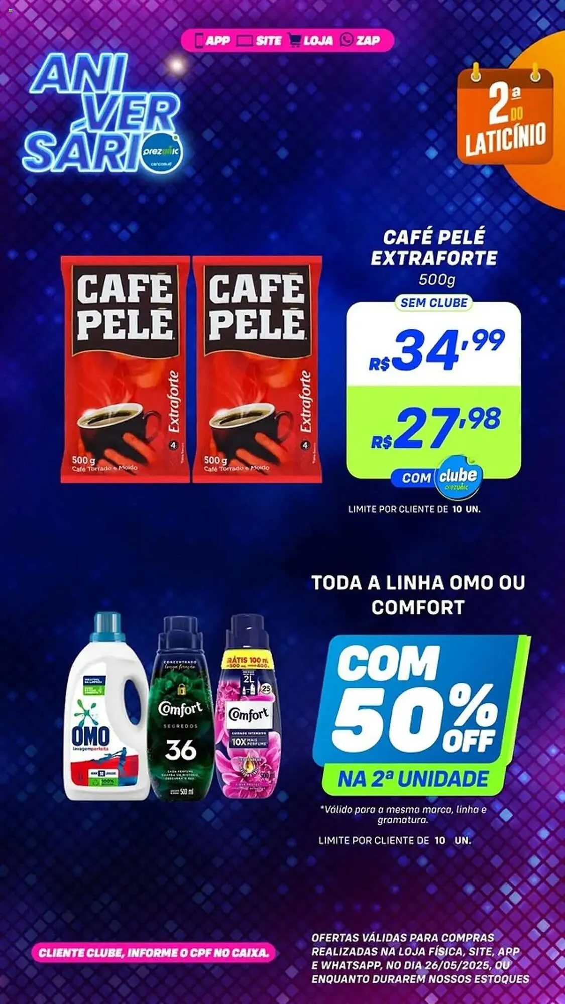 Encarte de Catálogo Prezunic 26 de maio até 27 de maio 2025 - Pagina 5