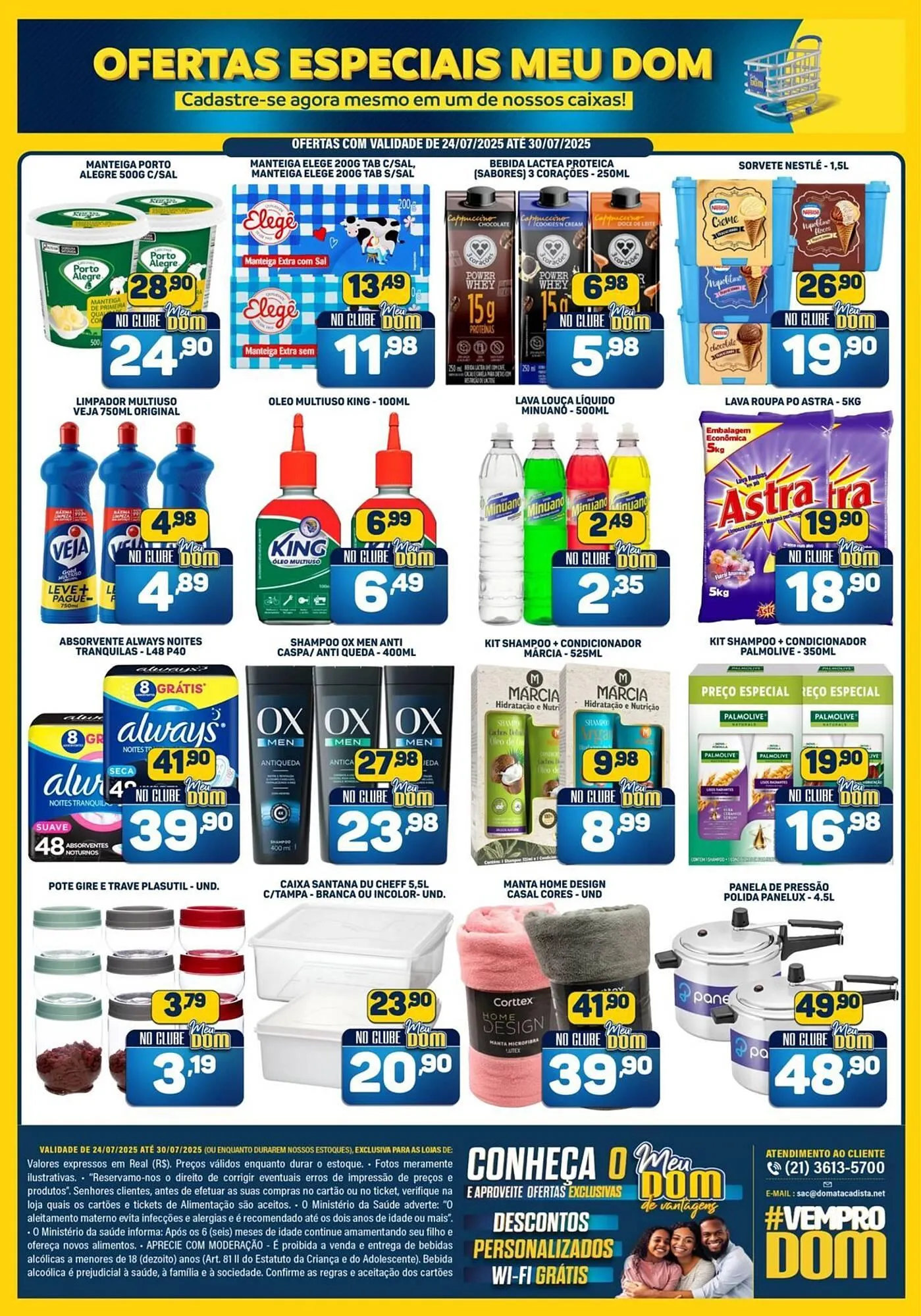 Encarte de Catálogo Dom Atacadista 24 de julho até 30 de julho 2025 - Pagina 3