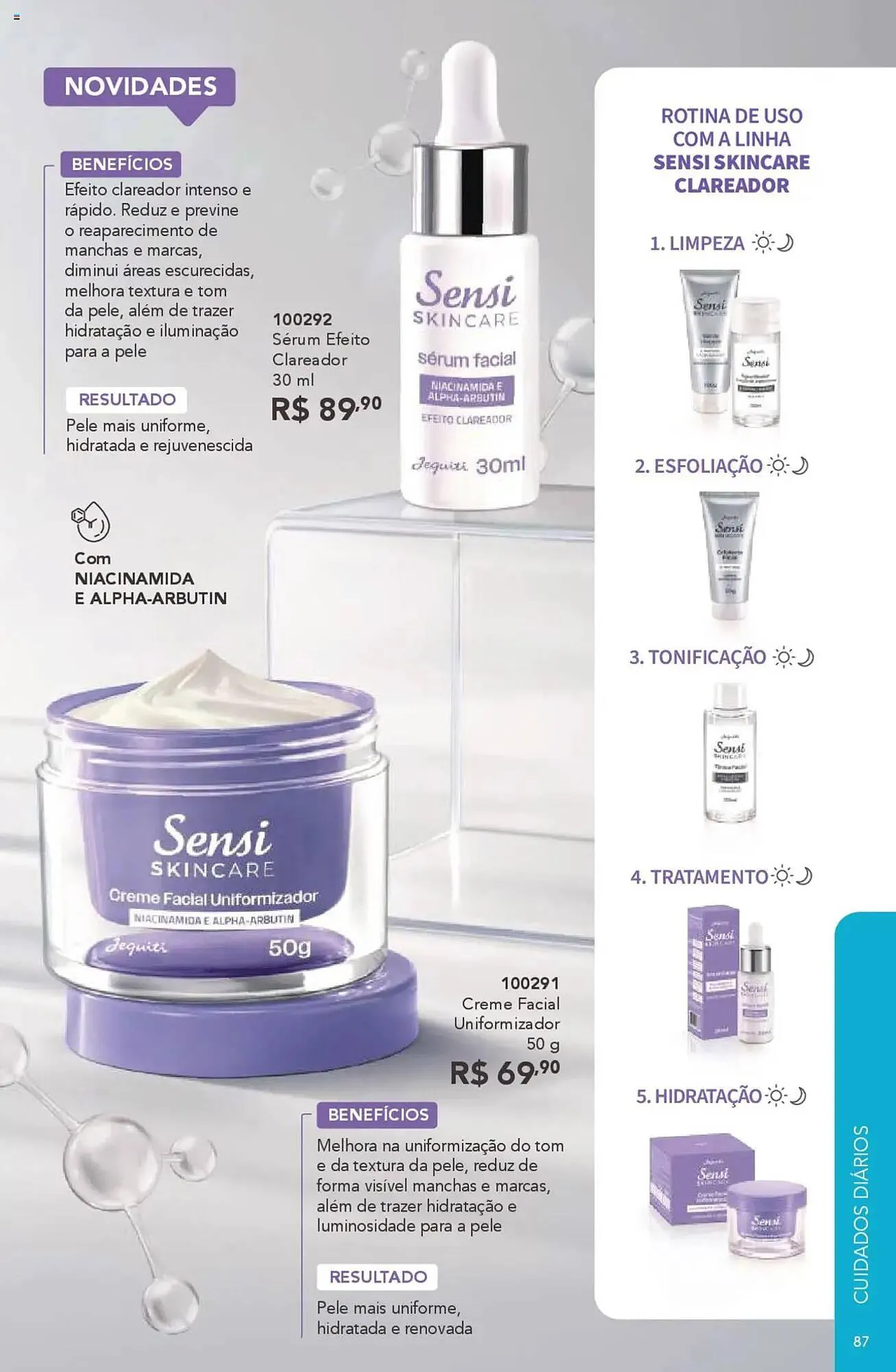 Encarte de Catálogo Jequiti 3 de outubro até 30 de outubro 2025 - Pagina 87