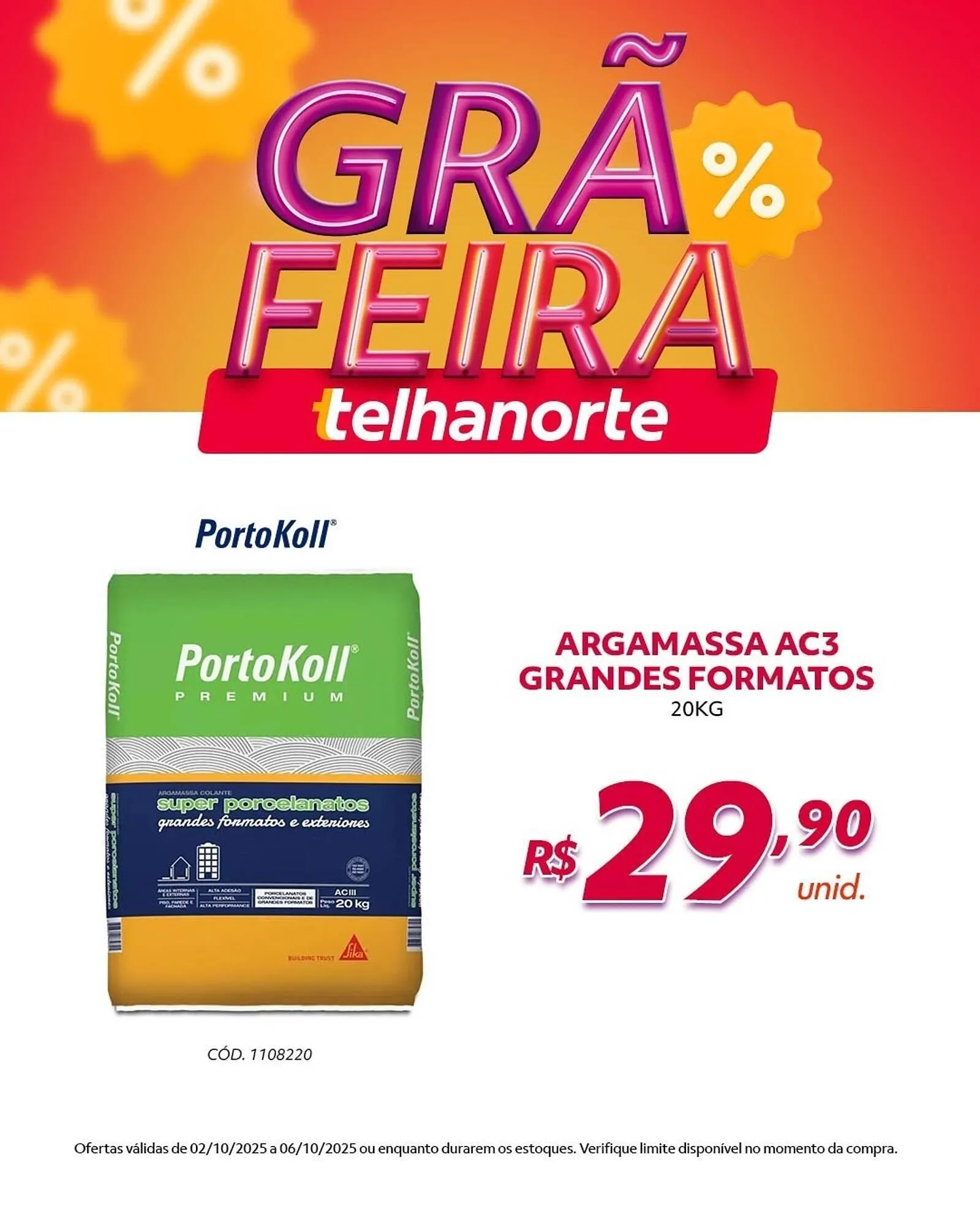 Encarte de Catálogo Telhanorte 2 de outubro até 26 de outubro 2025 - Pagina 4
