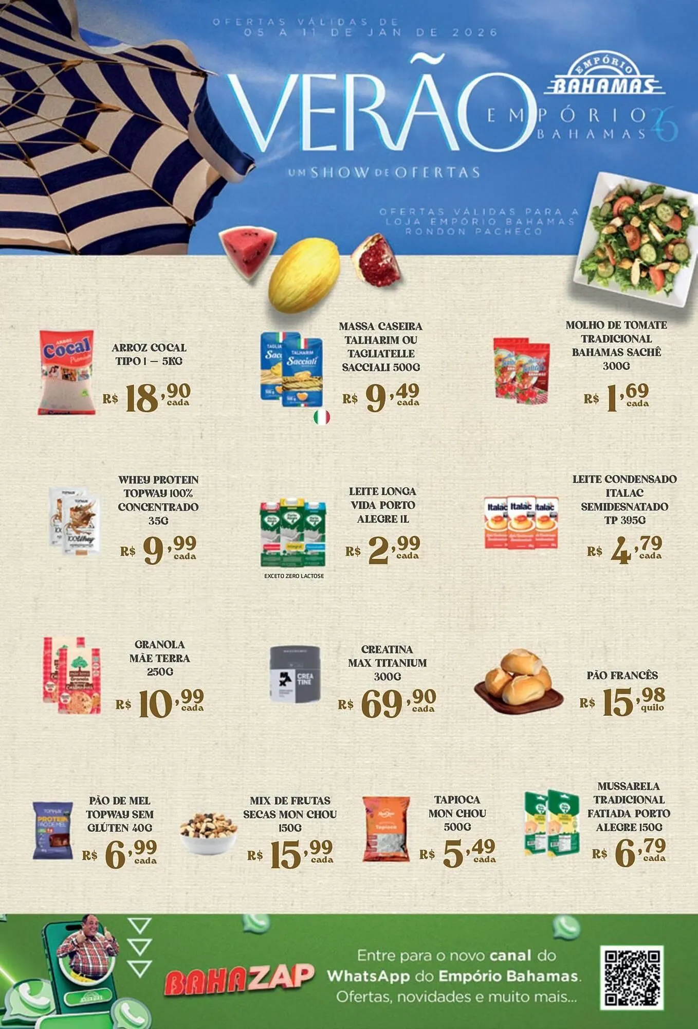 Encarte de Catálogo Empório Bahamas 5 de janeiro até 11 de janeiro 2026 - Pagina 1