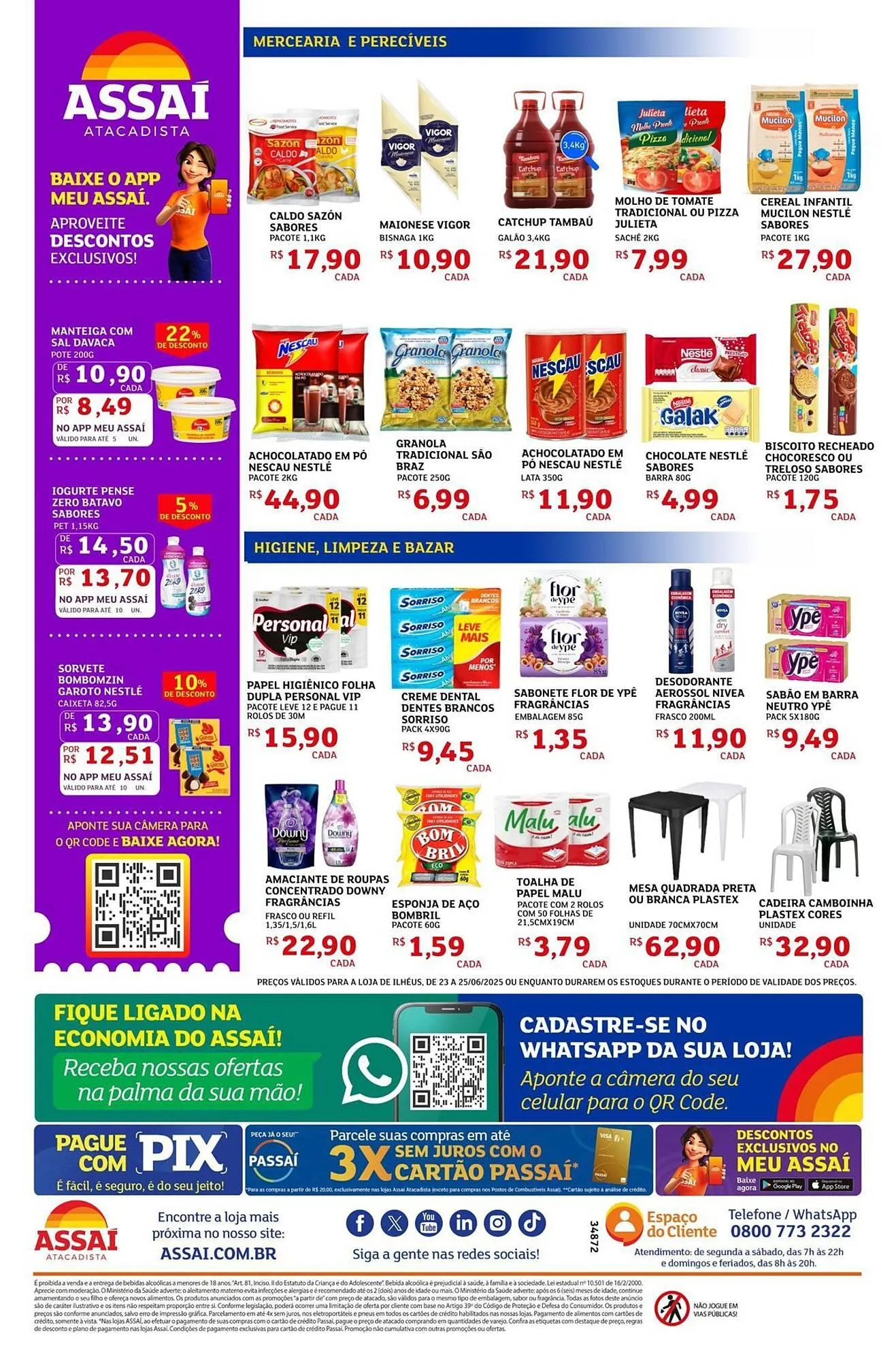 Encarte de Catálogo Assaí Atacadista 23 de junho até 25 de junho 2025 - Pagina 2