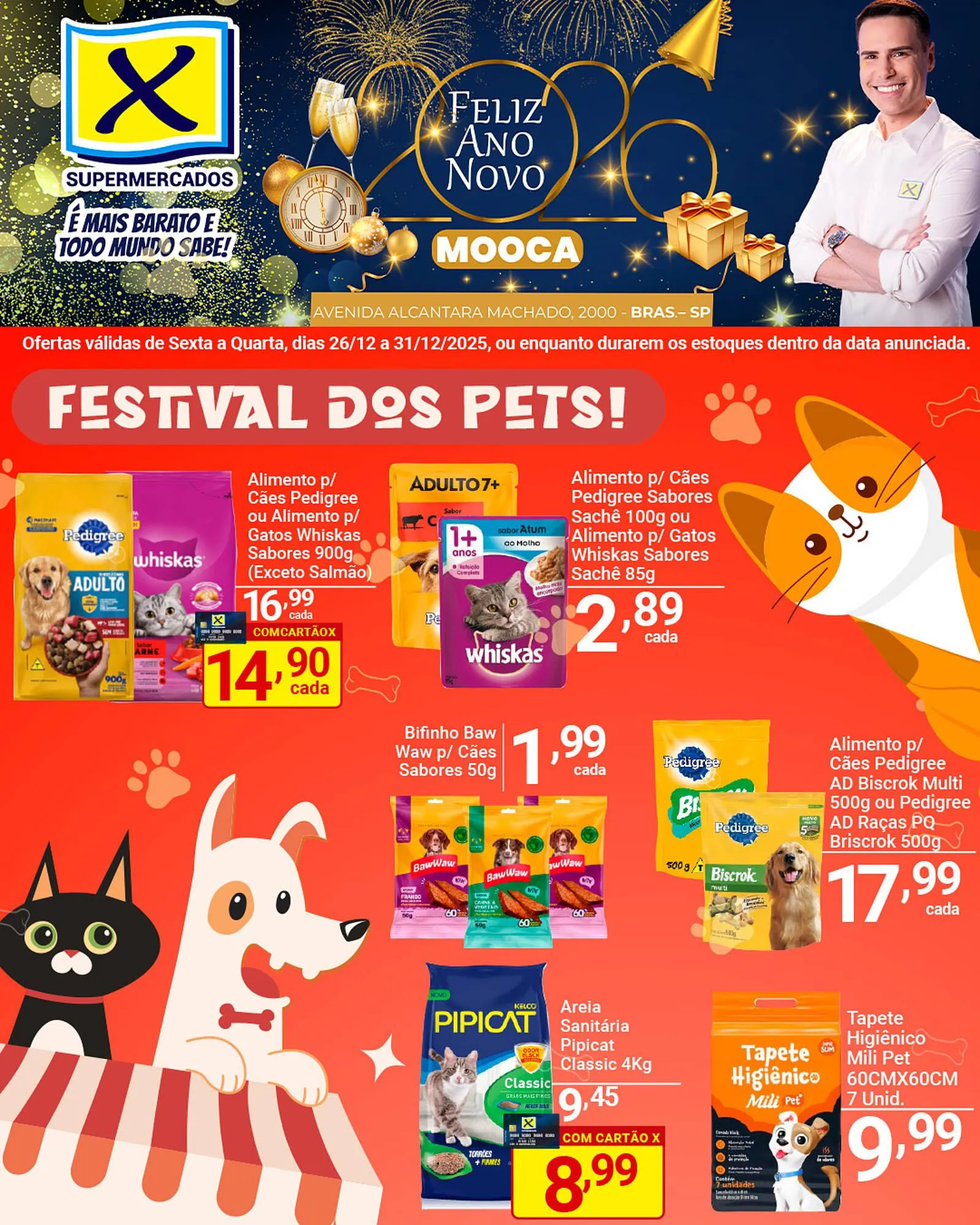 Encarte de Folheto X Supermercados 26 de dezembro até 31 de dezembro 2025 - Pagina 4