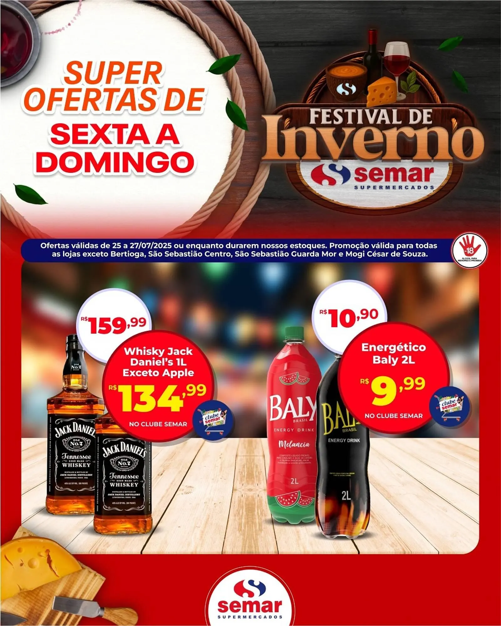 Encarte de Catálogo Semar Supermercado 24 de julho até 27 de julho 2025 - Pagina 5