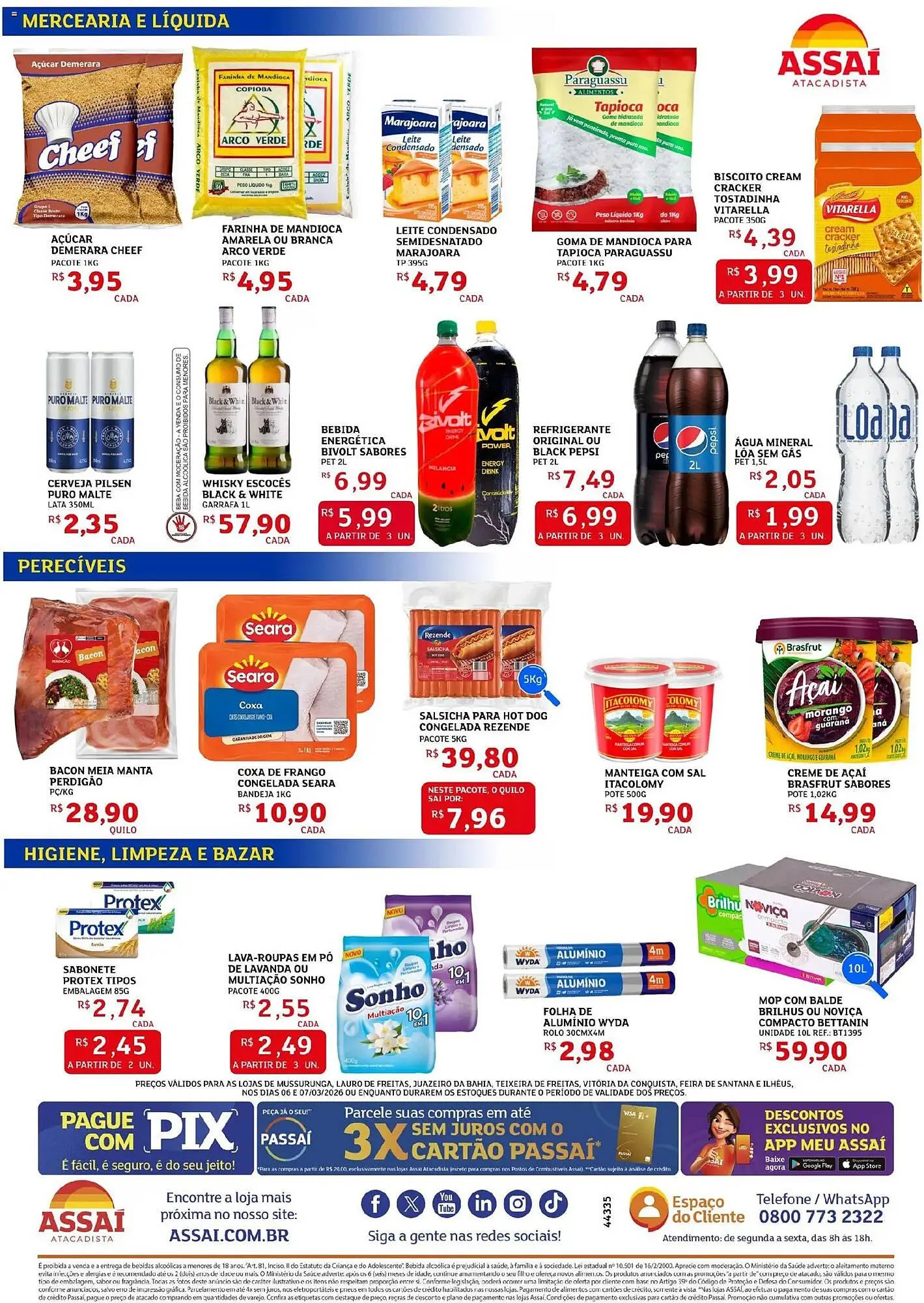 Encarte de Encarte Assaí Atacadista 6 de março até 7 de março 2026 - Pagina 2