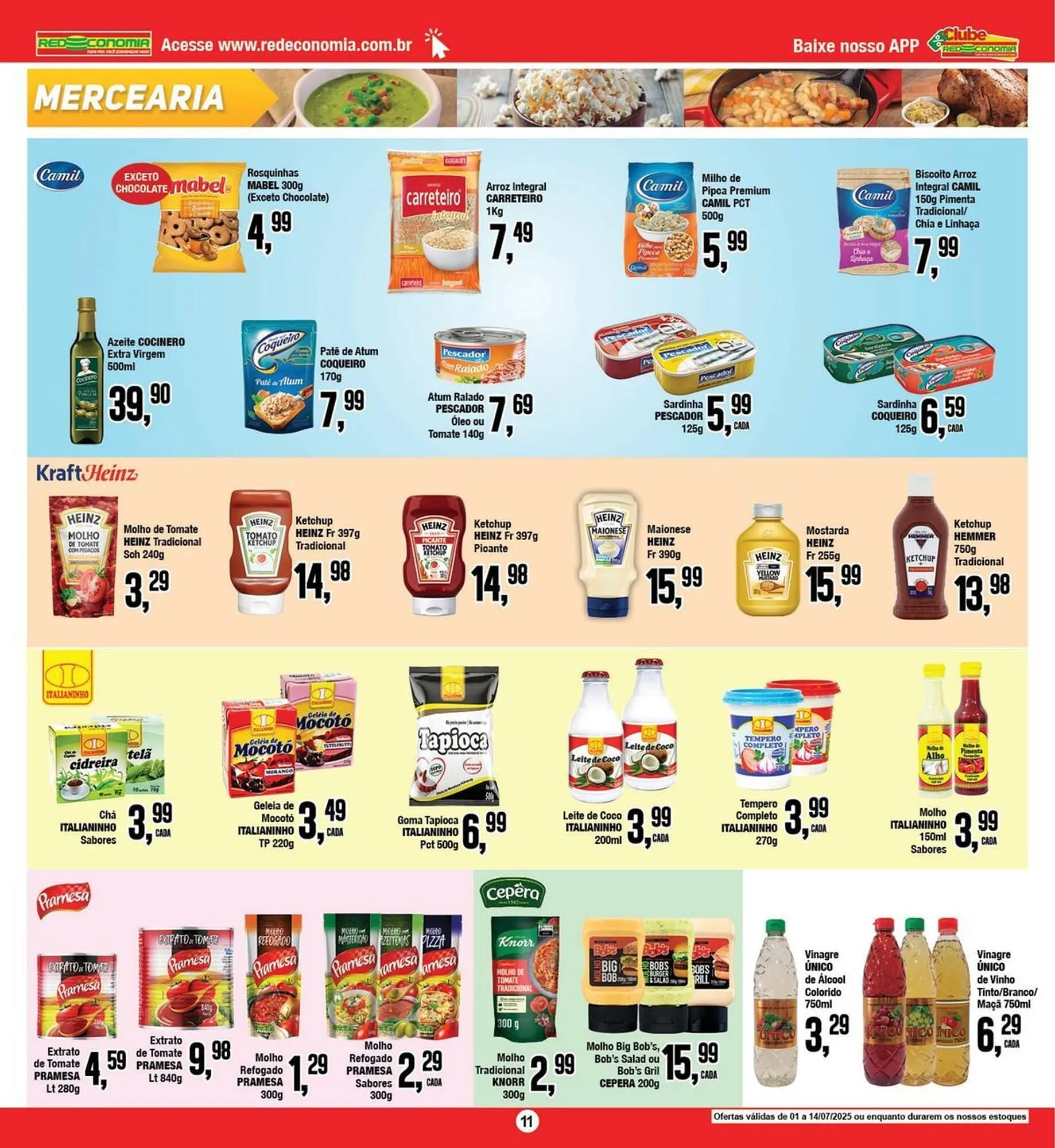 Encarte de Catálogo Rede Economia 4 de julho até 6 de julho 2025 - Pagina 11