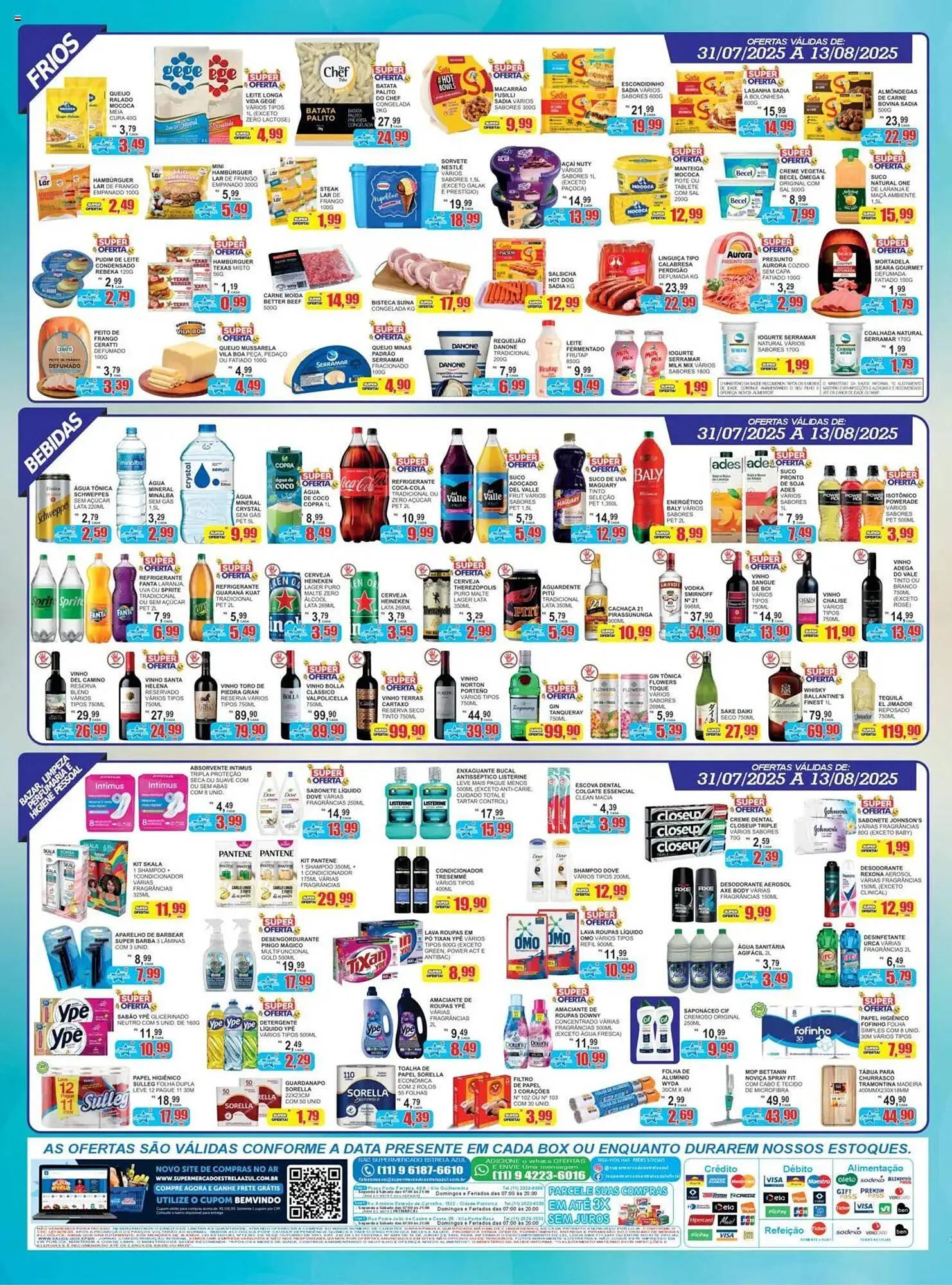 Encarte de Catálogo Supermercado Estrela Azul 31 de julho até 14 de agosto 2025 - Pagina 4