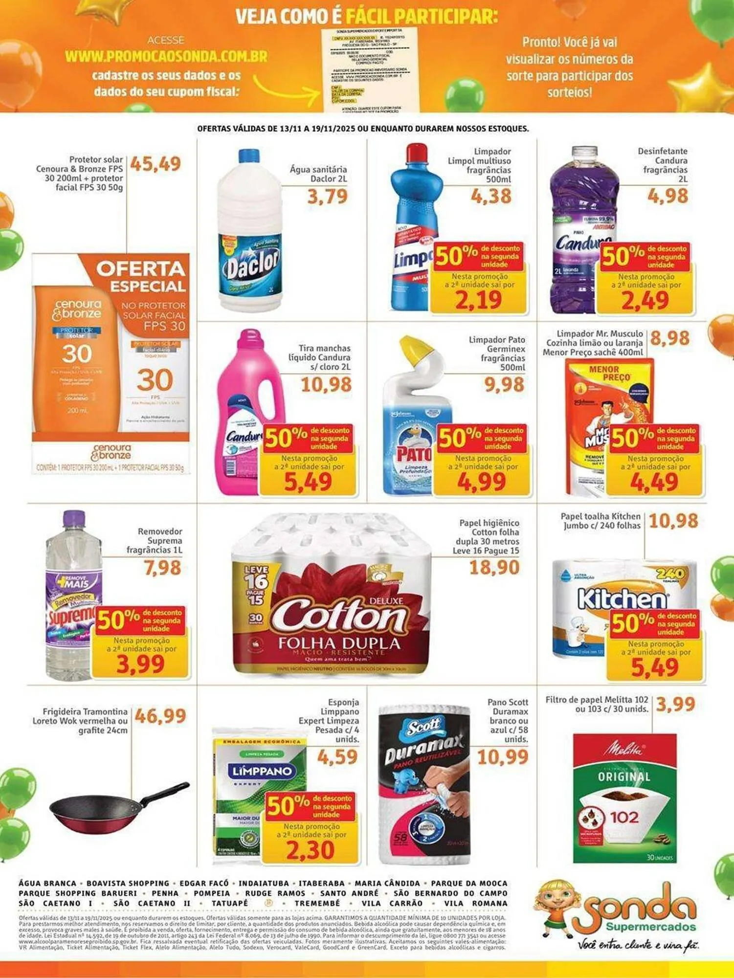 Encarte de Folheto Sonda 13 de novembro até 19 de novembro 2025 - Pagina 9