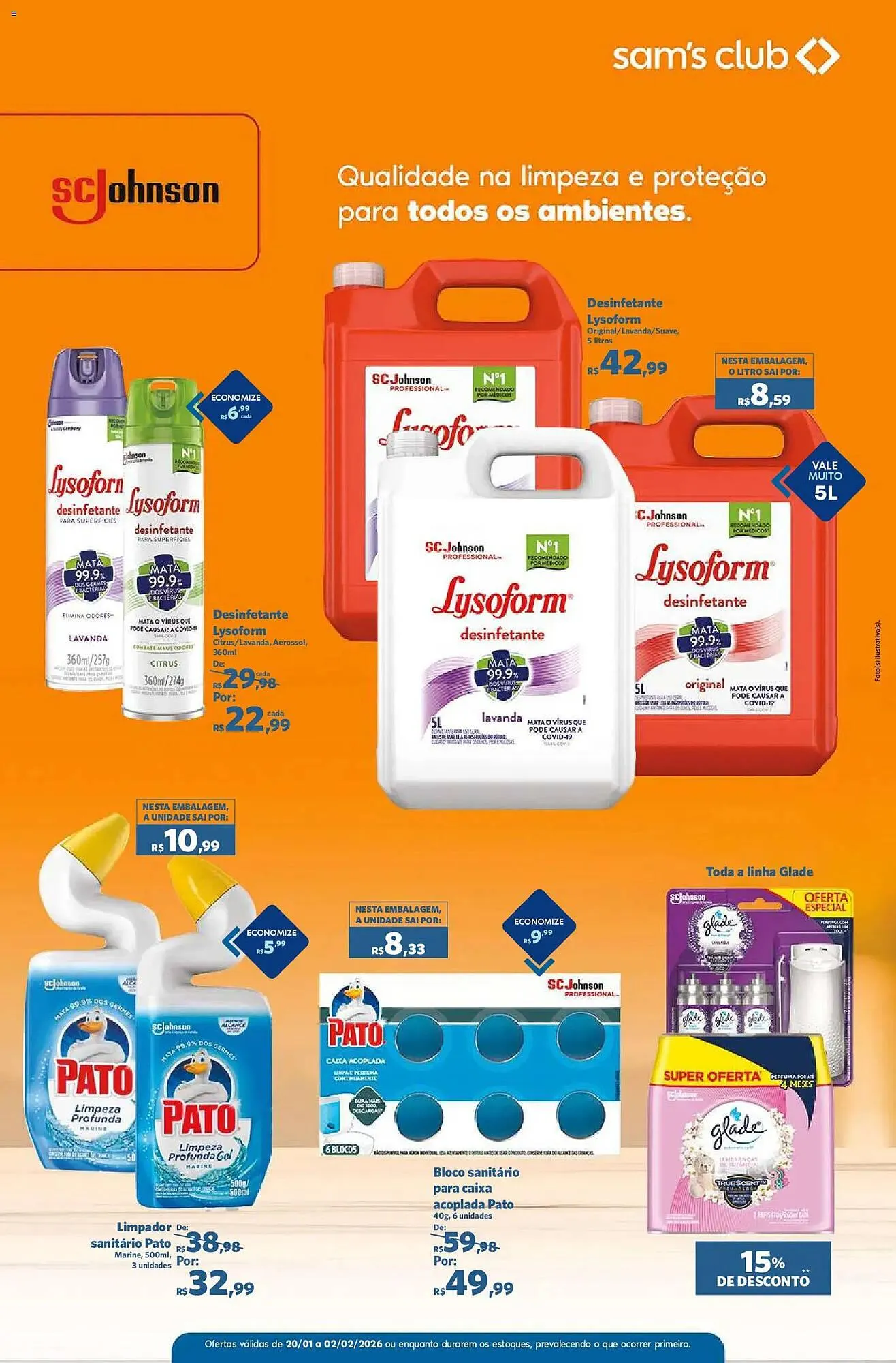 Encarte de Folheto Sam's Club 20 de janeiro até 2 de fevereiro 2026 - Pagina 9