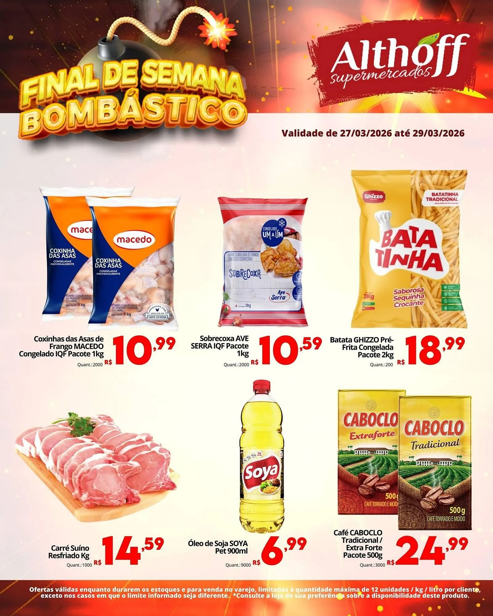 Encarte de Encarte Althoff Supermercados 26 de março até 29 de março 2026 - Pagina 2