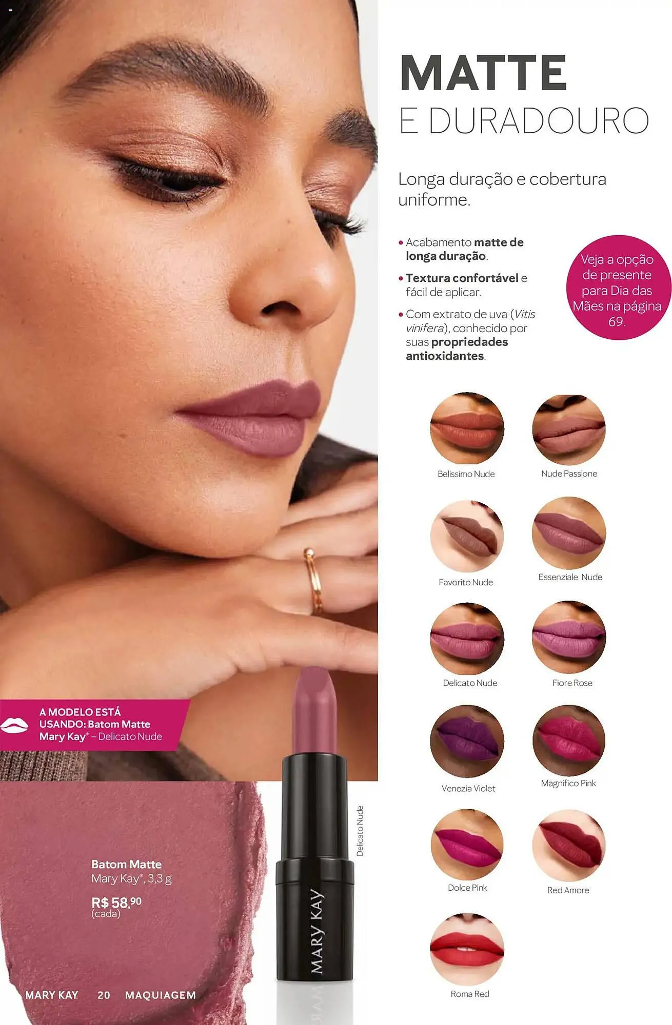 Encarte de Revista Mary Kay 1 de março até 1 de maio 2026 - Pagina 20