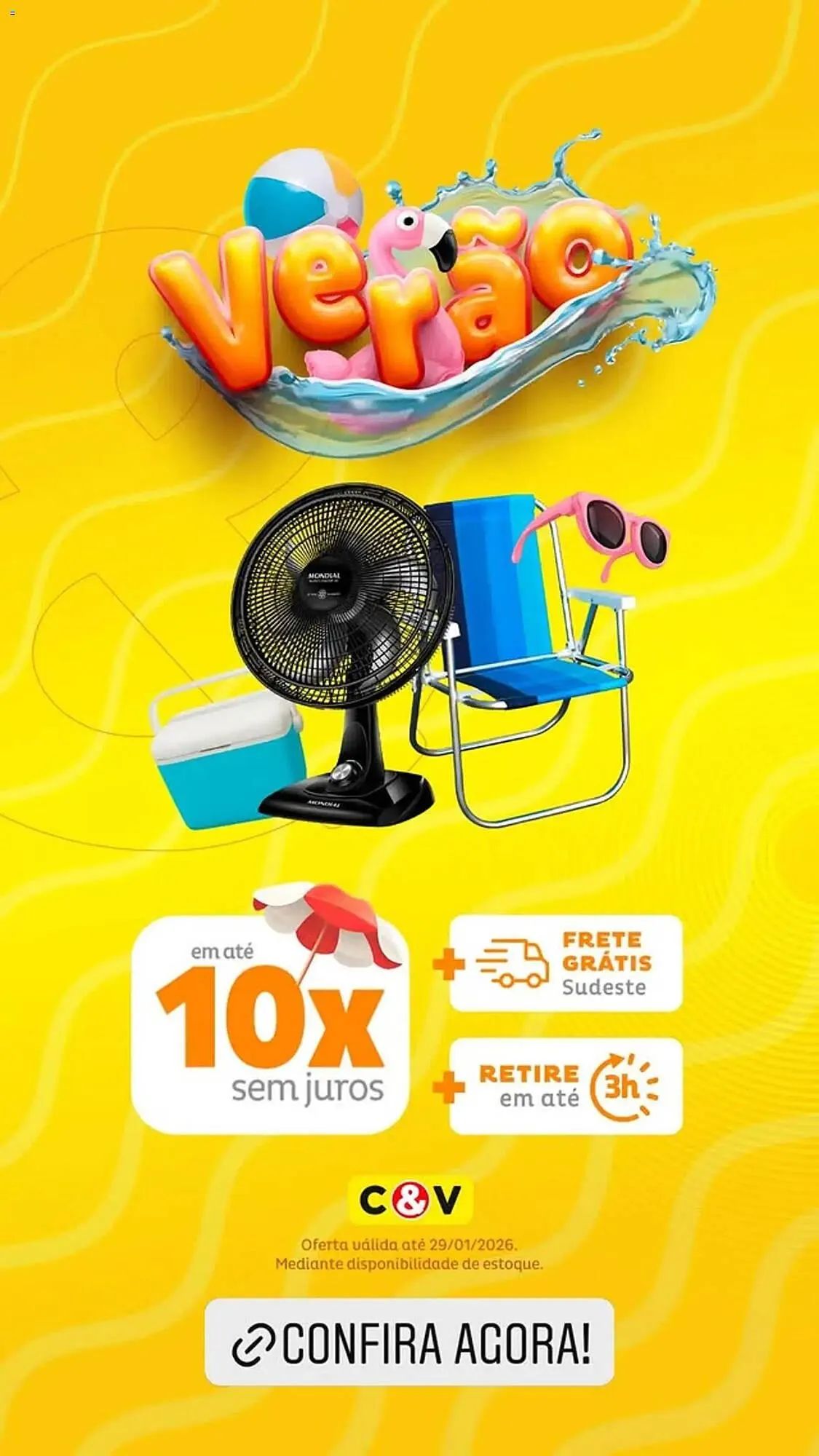 Encarte de Encarte Casa e Vídeo 7 de janeiro até 29 de janeiro 2026 - Pagina 1