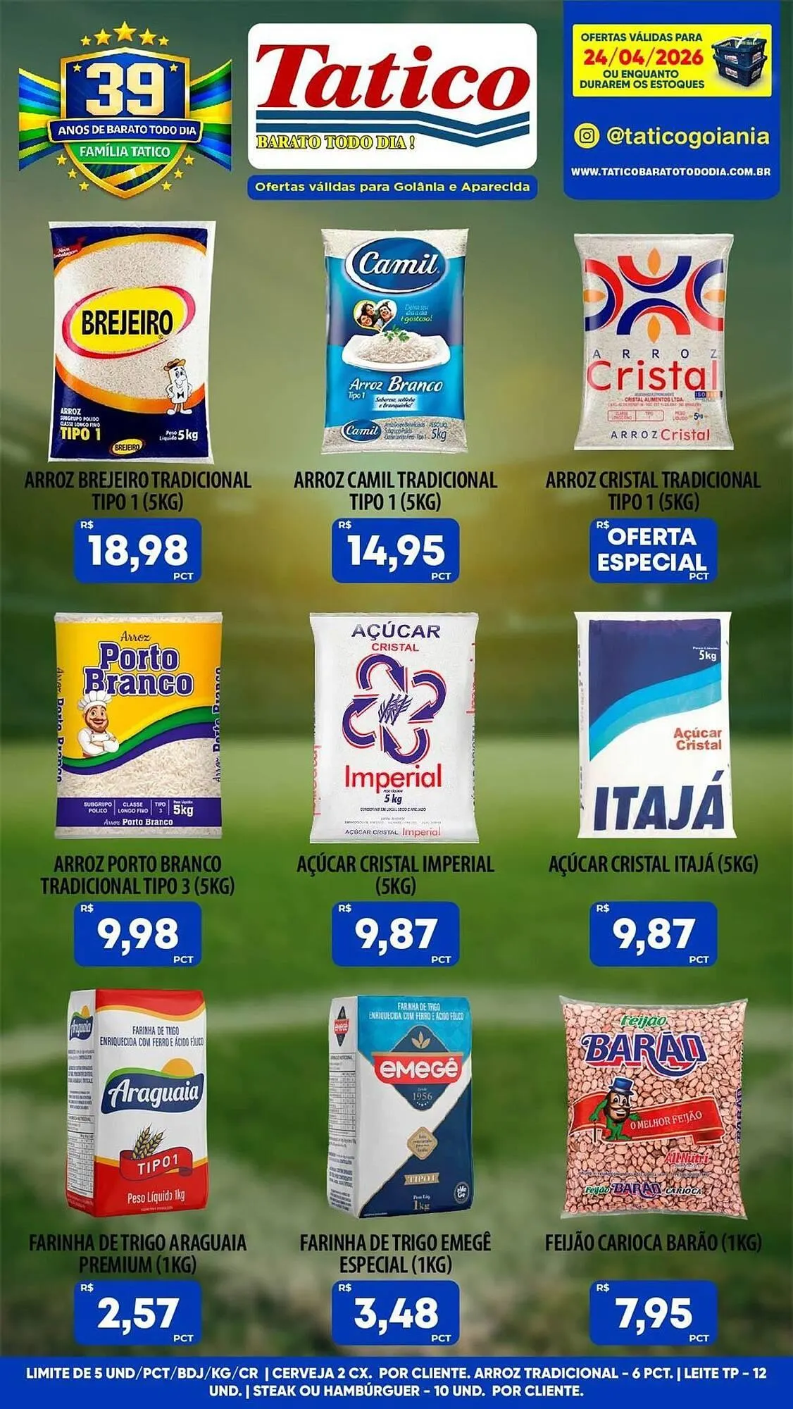 Encarte de Tabloide Tatico 24 de abril até 24 de abril 2026 - Pagina 1