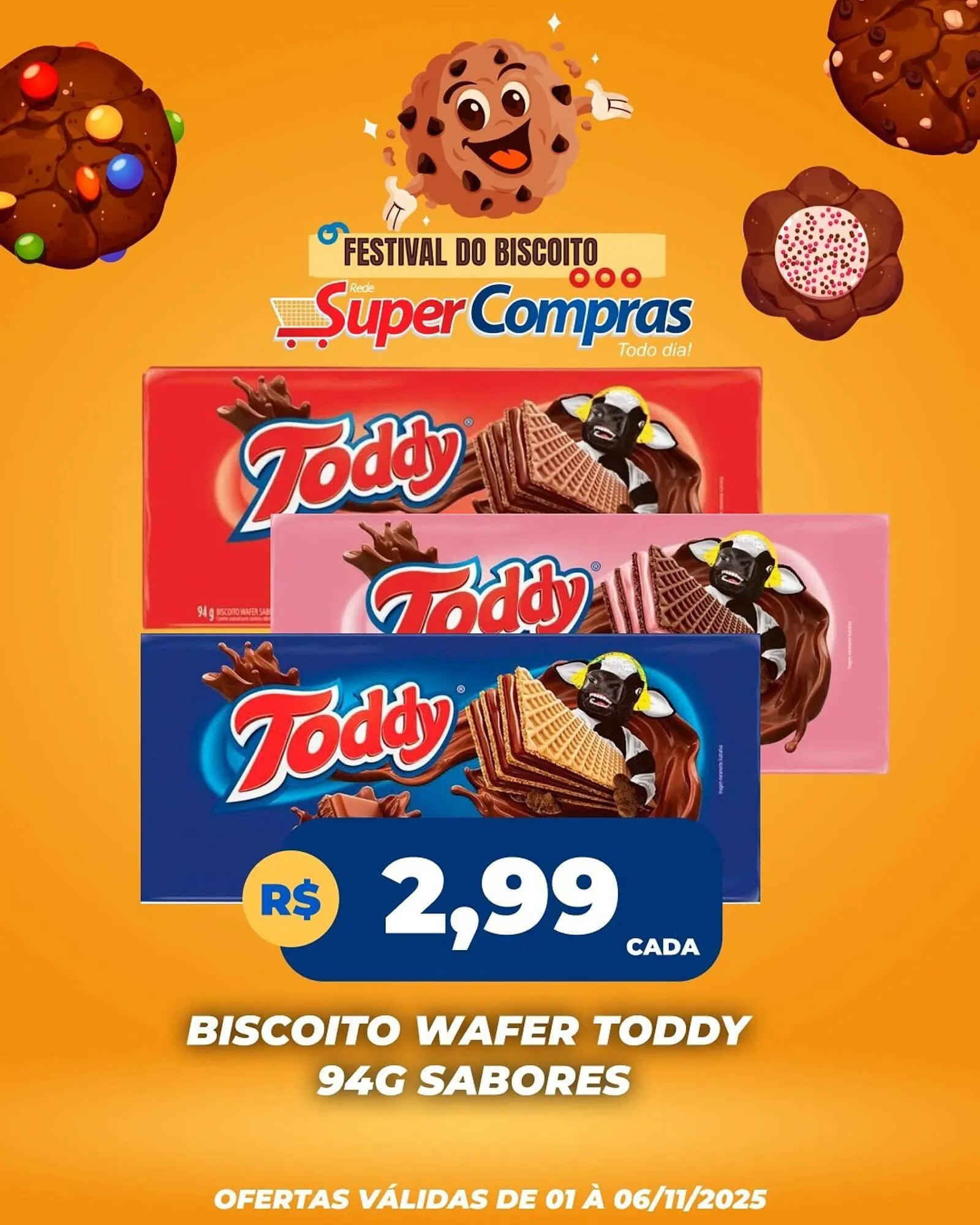 Encarte de Encarte Rede Super Compras 3 de novembro até 6 de novembro 2025 - Pagina 2